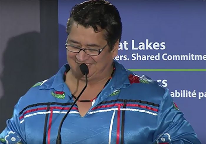 Chief R. Stacey Laforme at Great Lakes Forum 2016