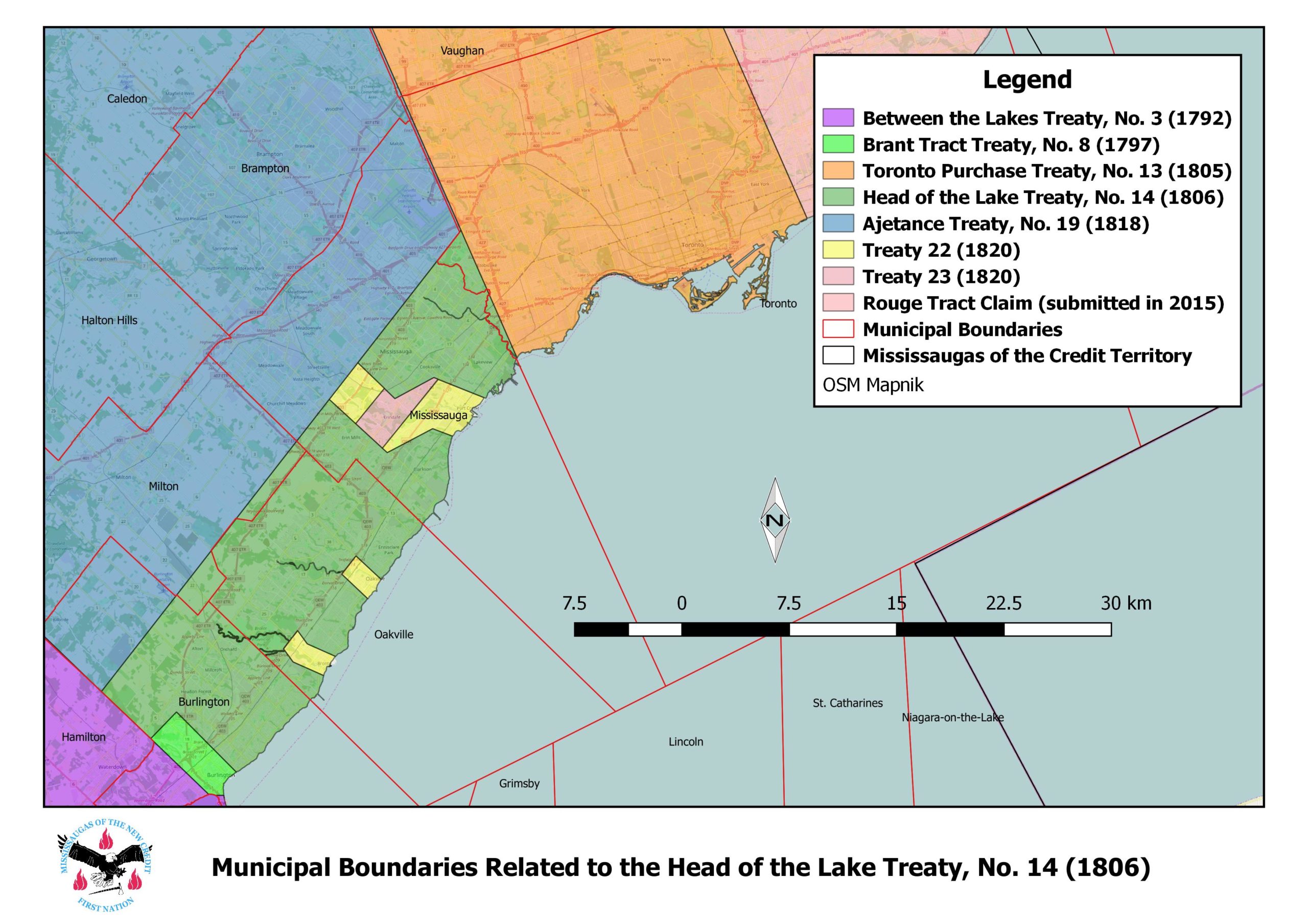 Head of the Lake Treaty, No. 14 (1806) Mississaugas of the Credit