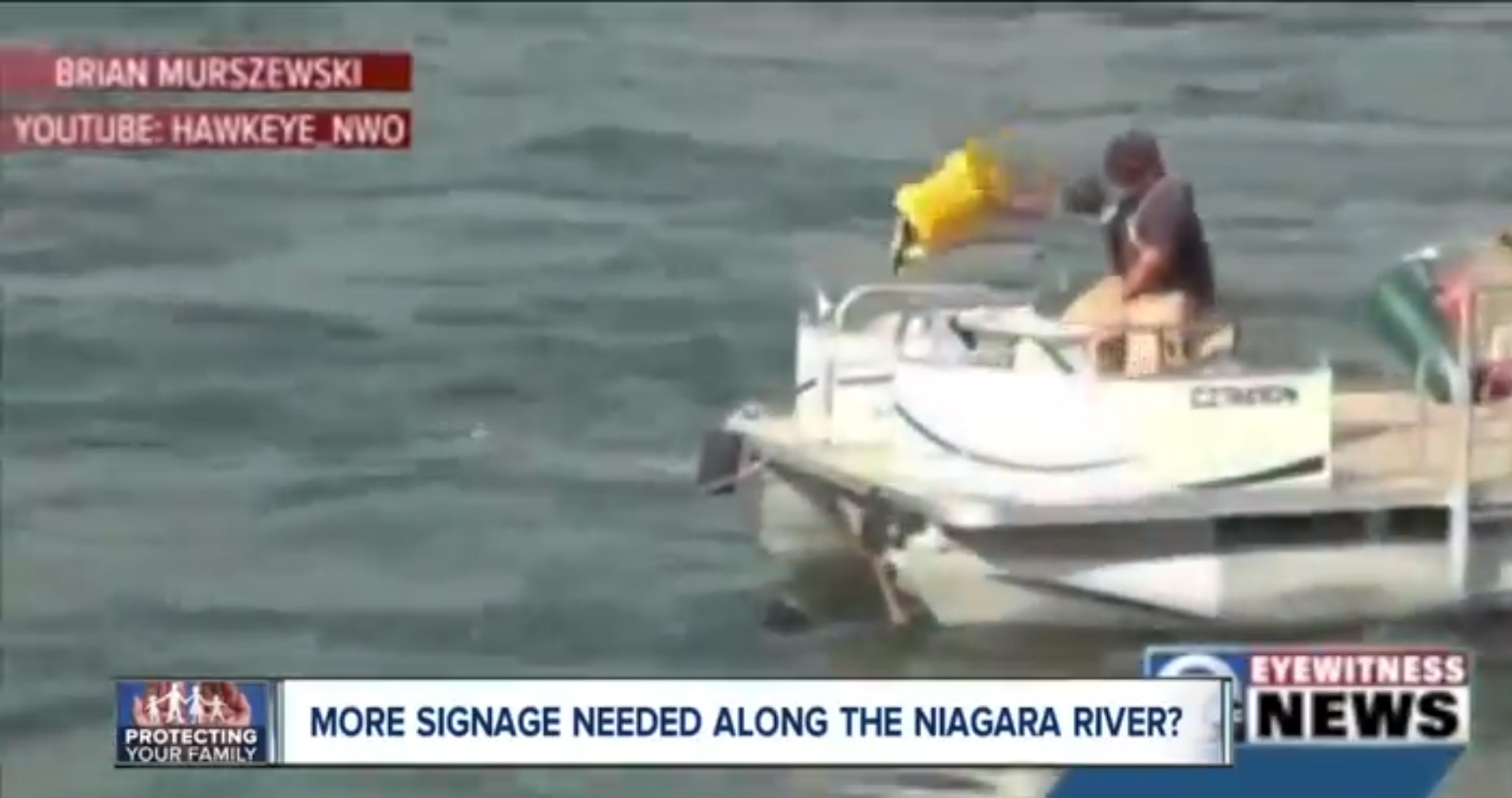 Mississaugas of the Credit Member Scott Crain Rescues Drowning Man in Niagara River