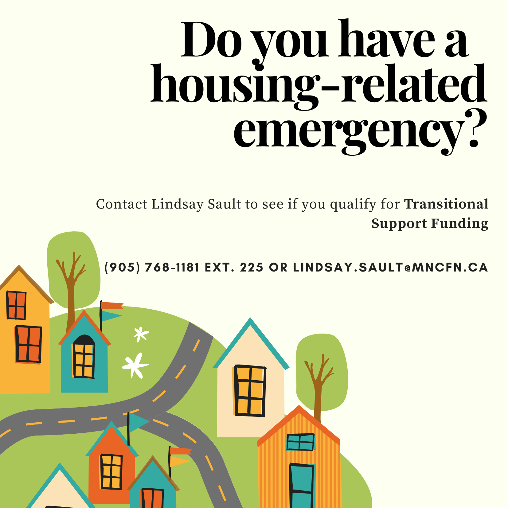 Housing Emergency contact