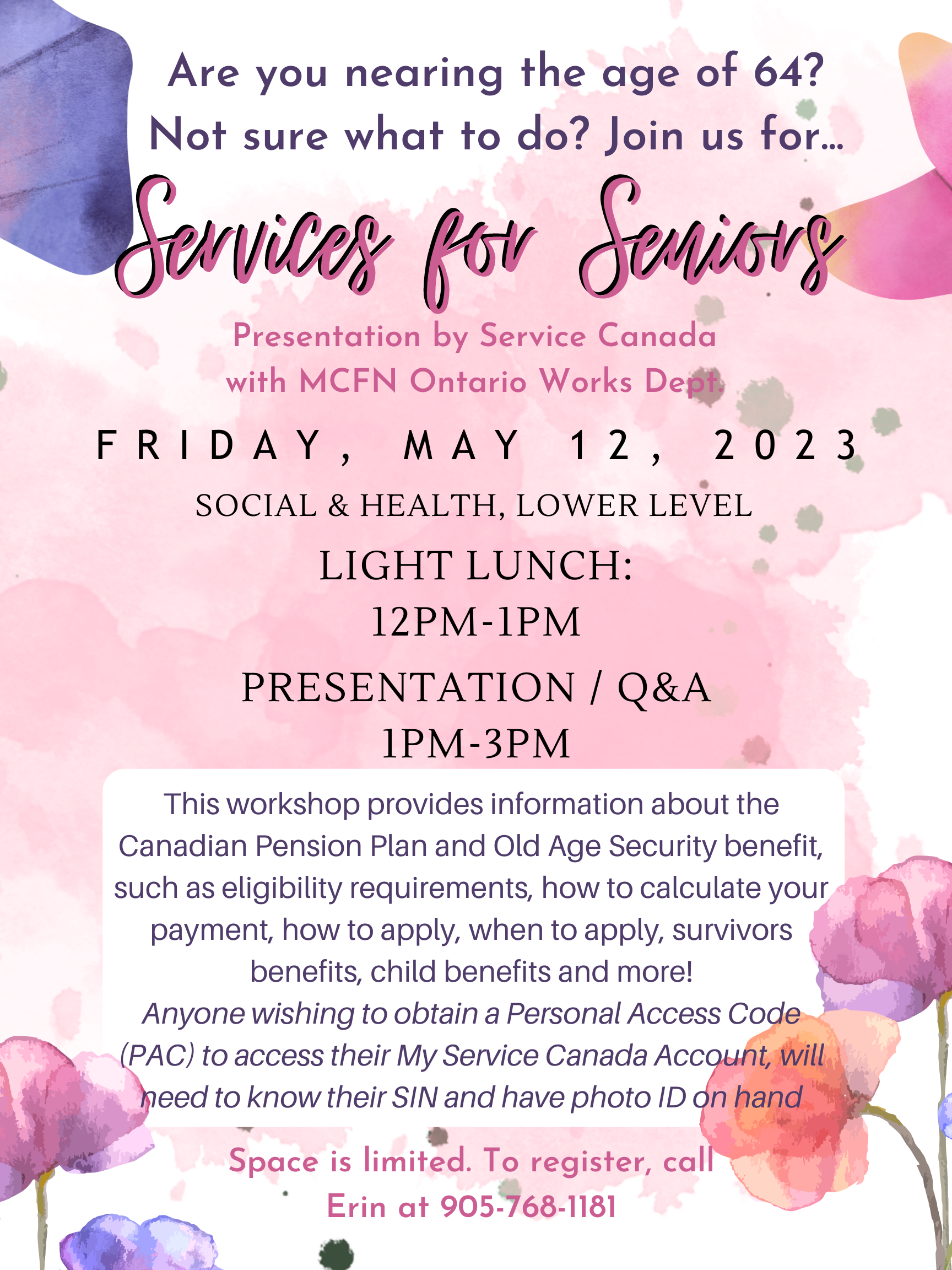 MCFN Services for Seniors