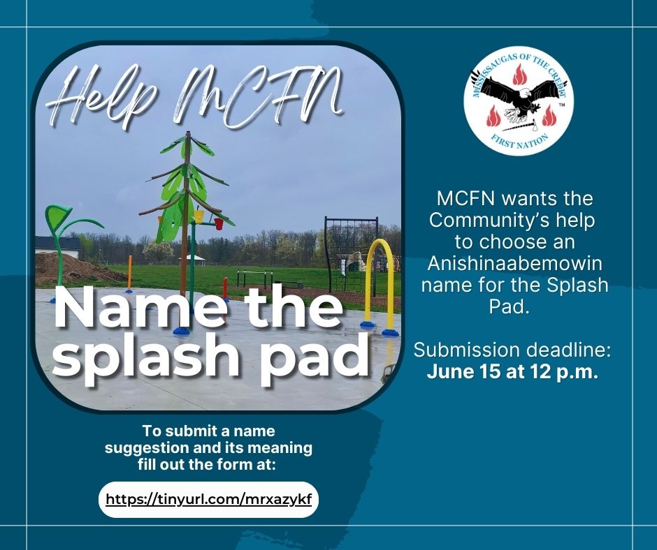 Help MCFN name the splash pad