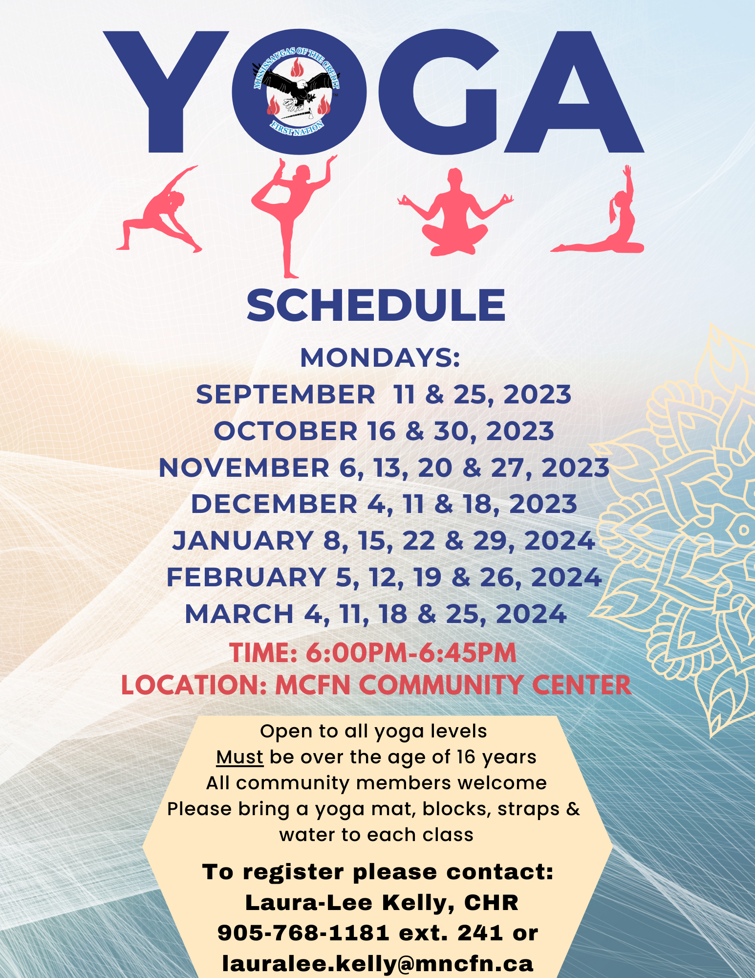 MCFN Yoga Classes