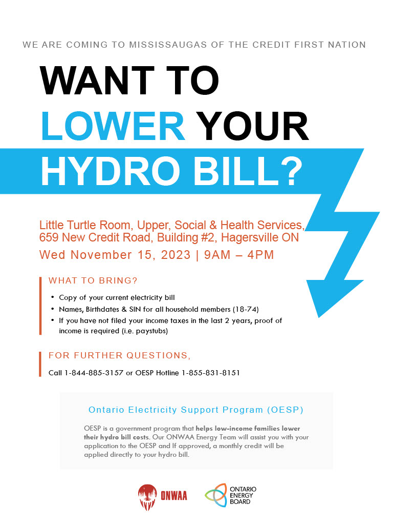 Learn how to lower your hydro bill