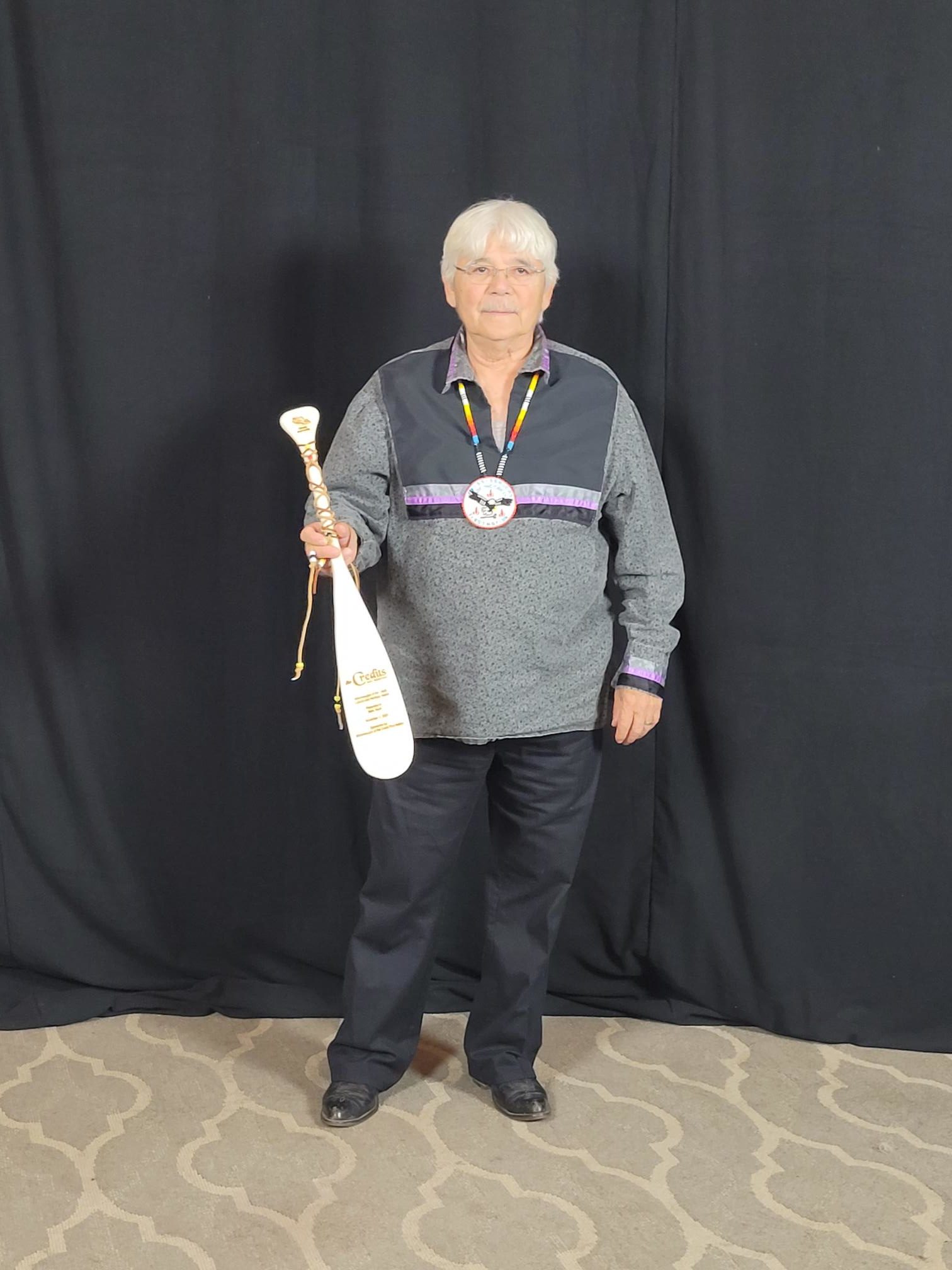 Mark Sault presented with Heritage and Cultural Award for MCFN