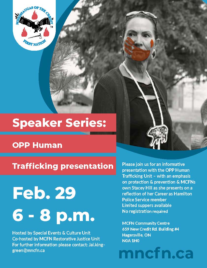 Speaker Series OPP Human Trafficking Presentation
