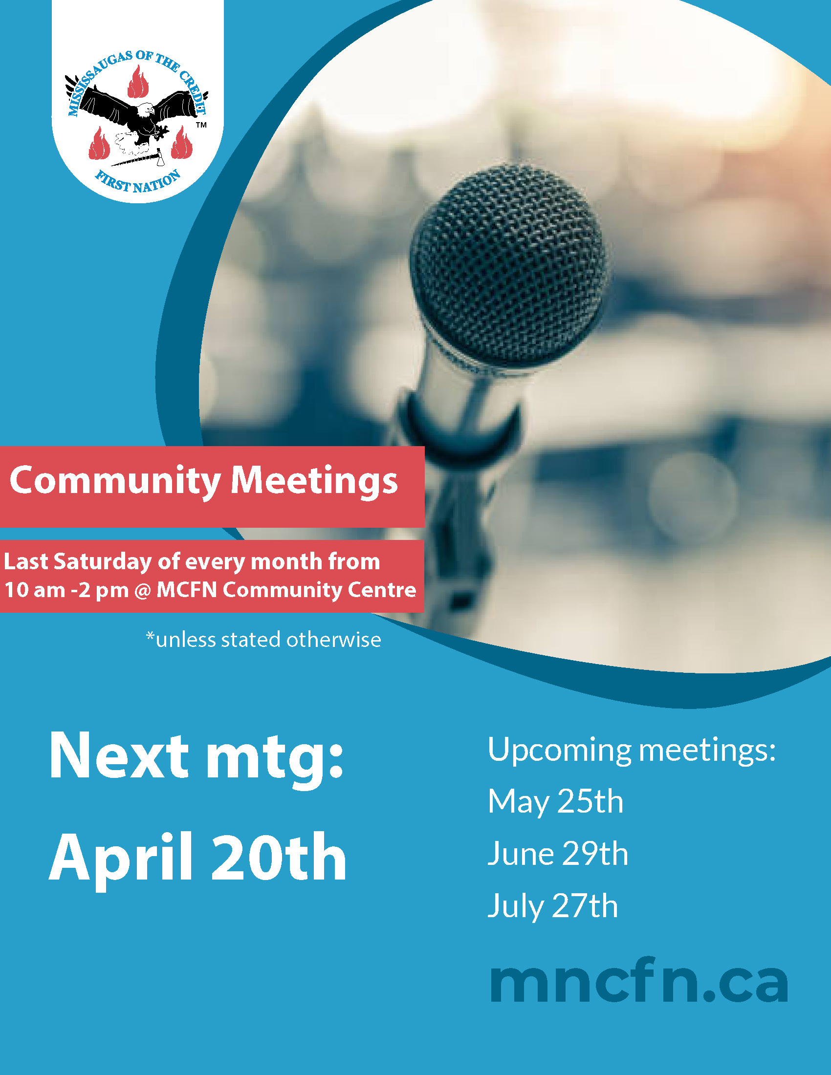 Community Meeting April 20