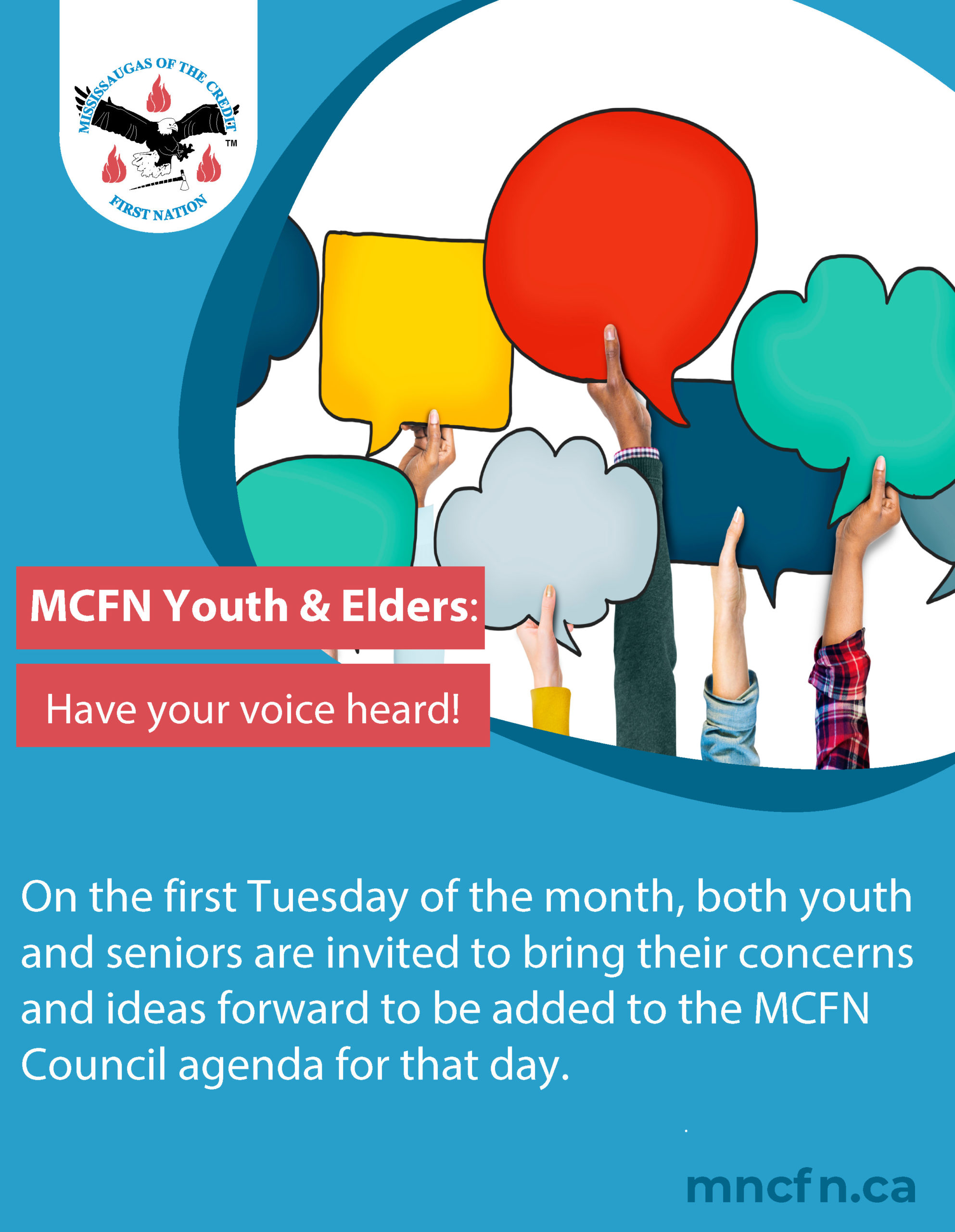 MCFN Youth and Elders invited to speak at council