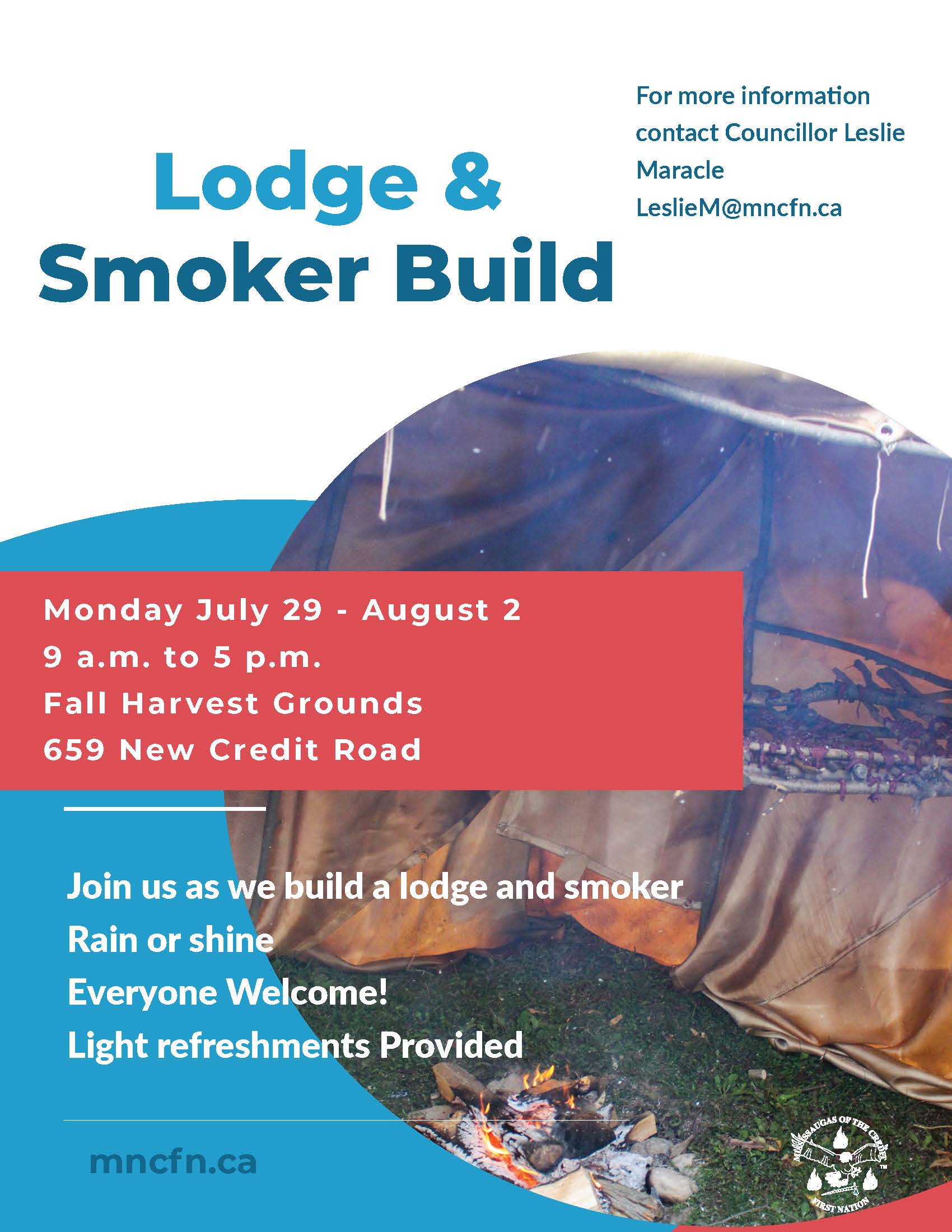 Lodge and smoker build