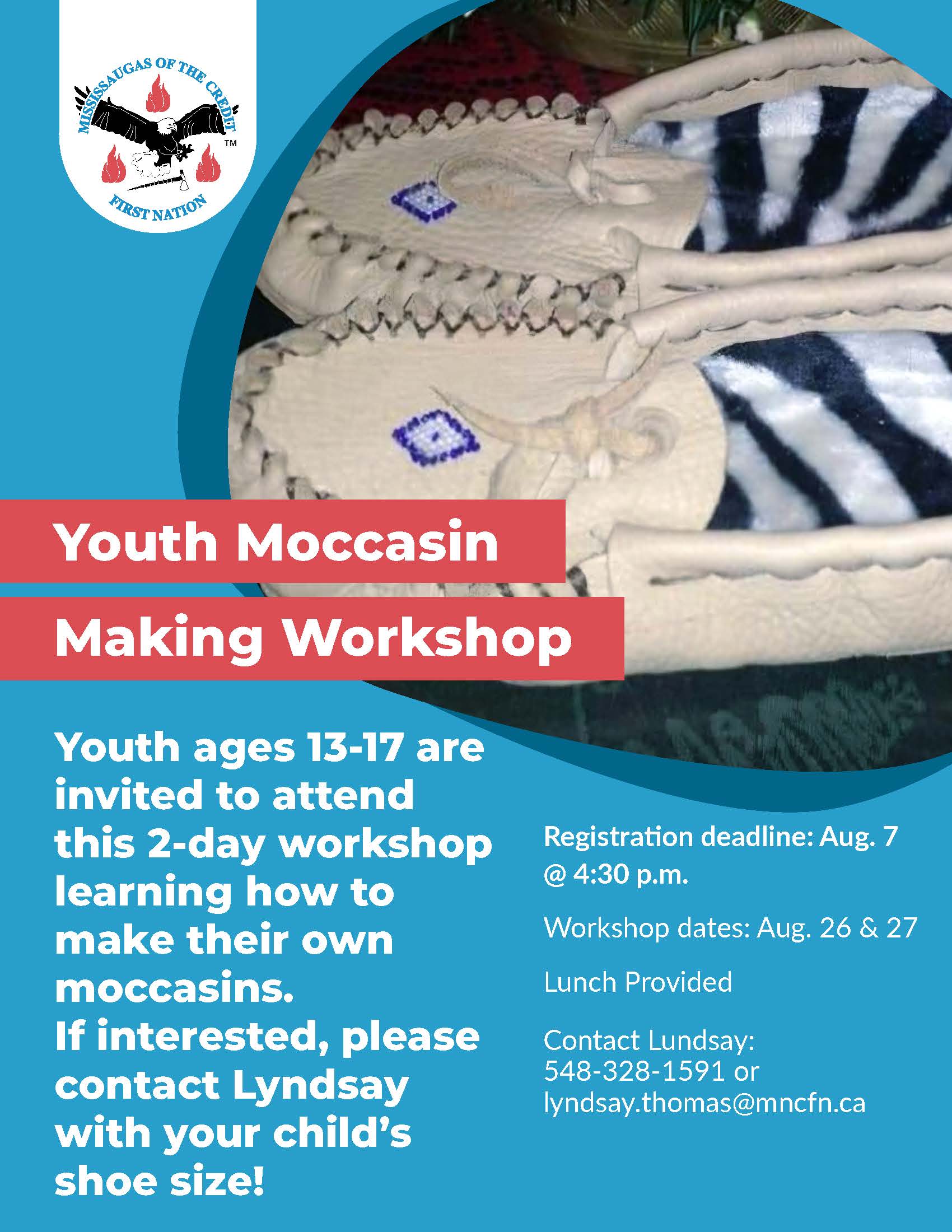 Youth Moccasin Workshop