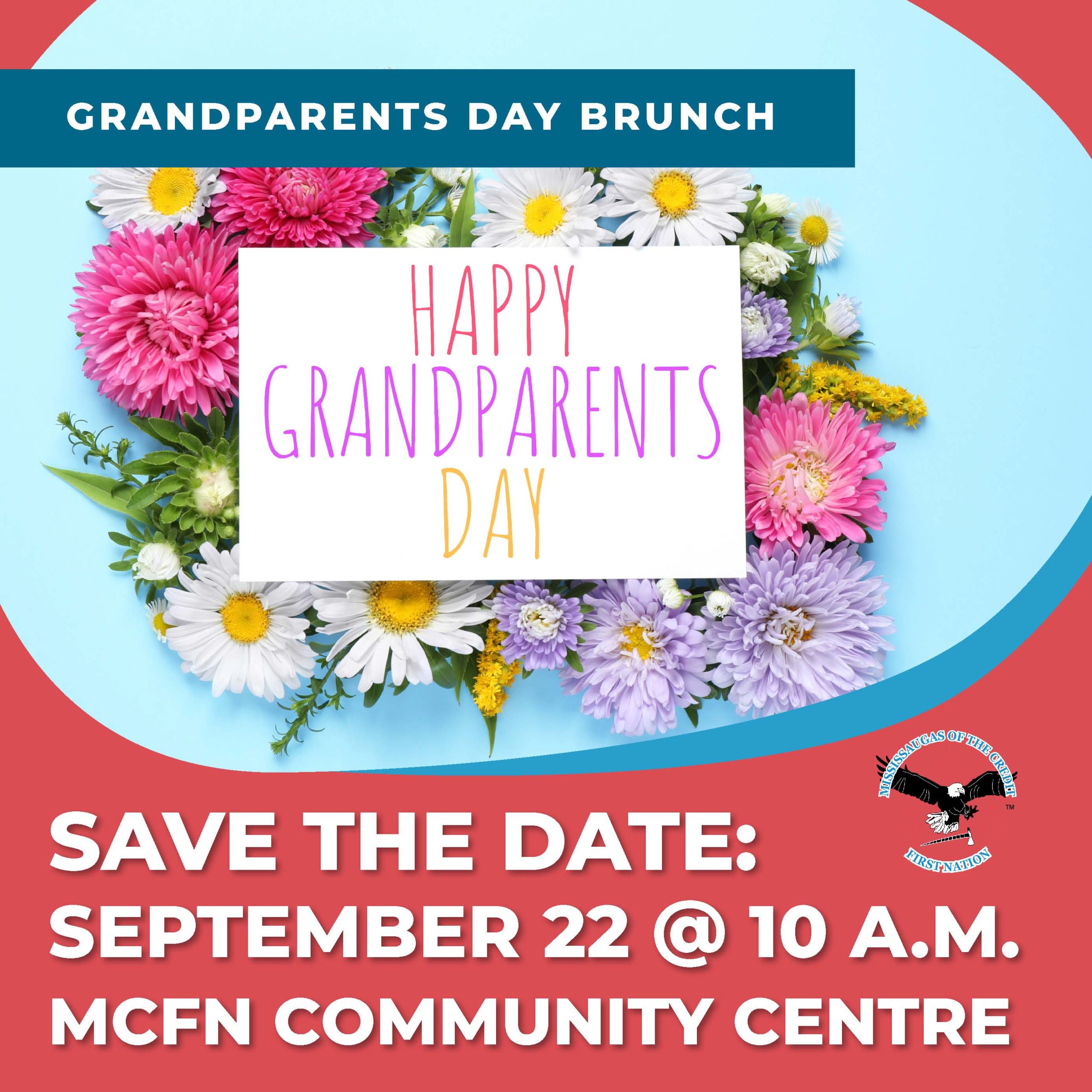 Save the date Grandparents Day Brunch