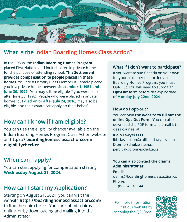 Indian Boarding Home Class Action