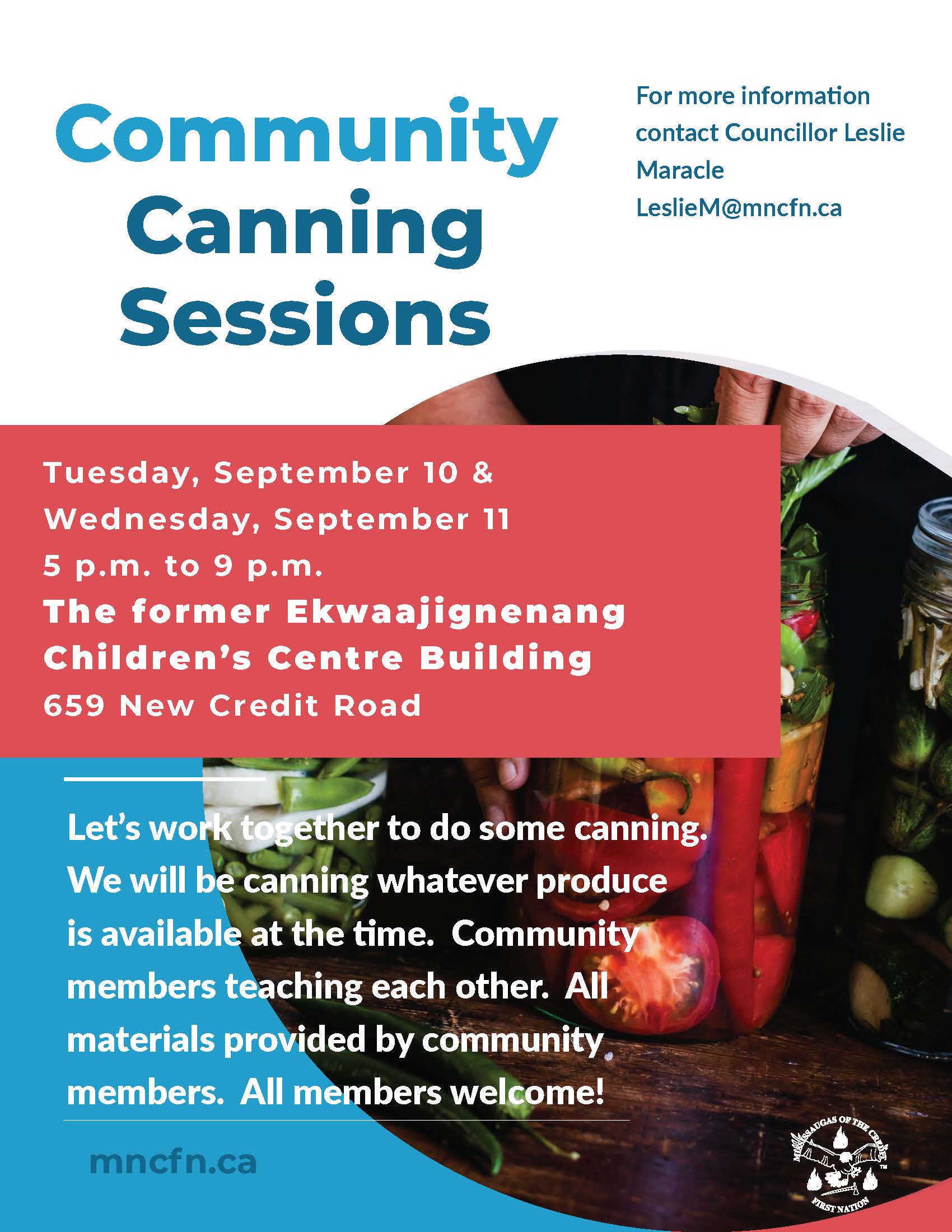 Community Canning Sessions