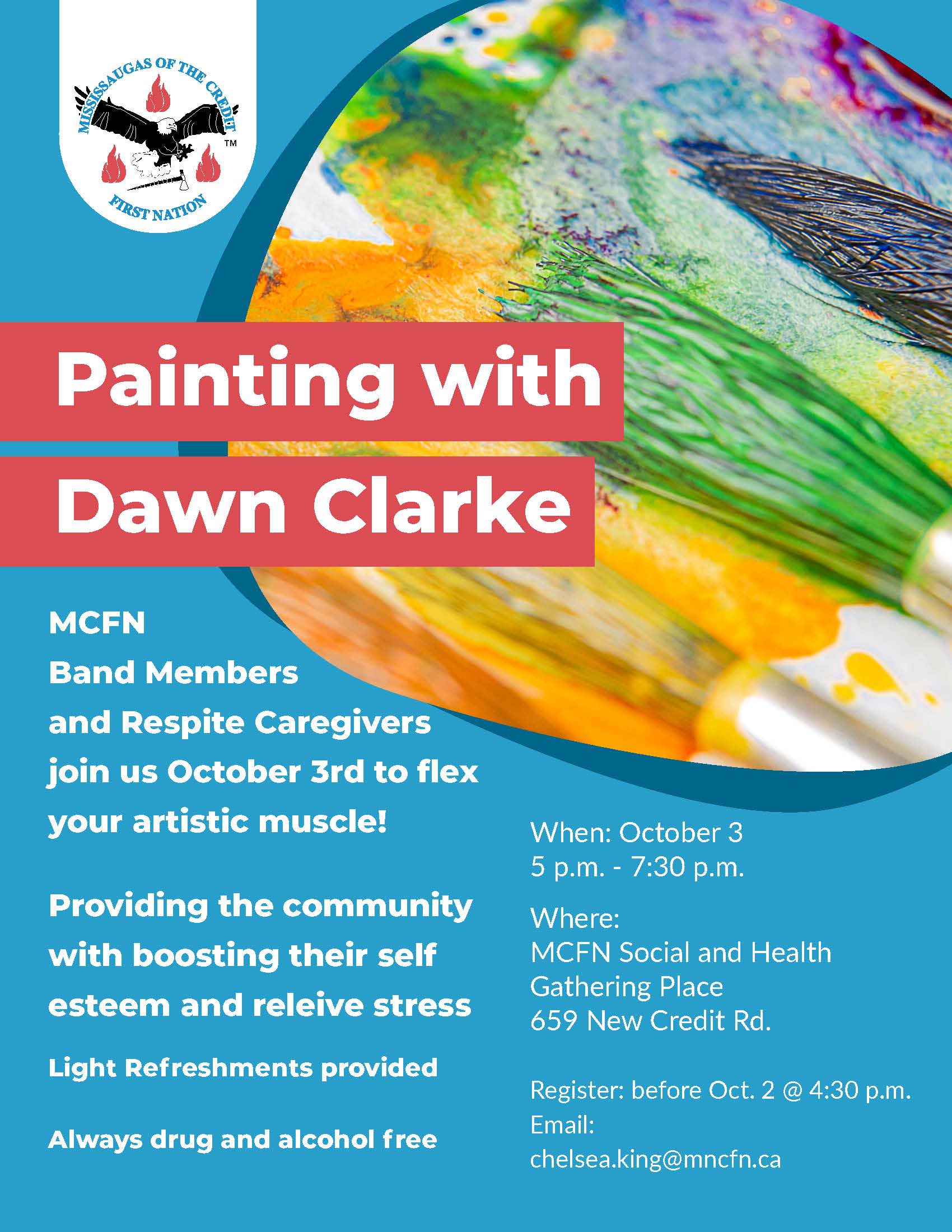 Painting with Dawn Clarke