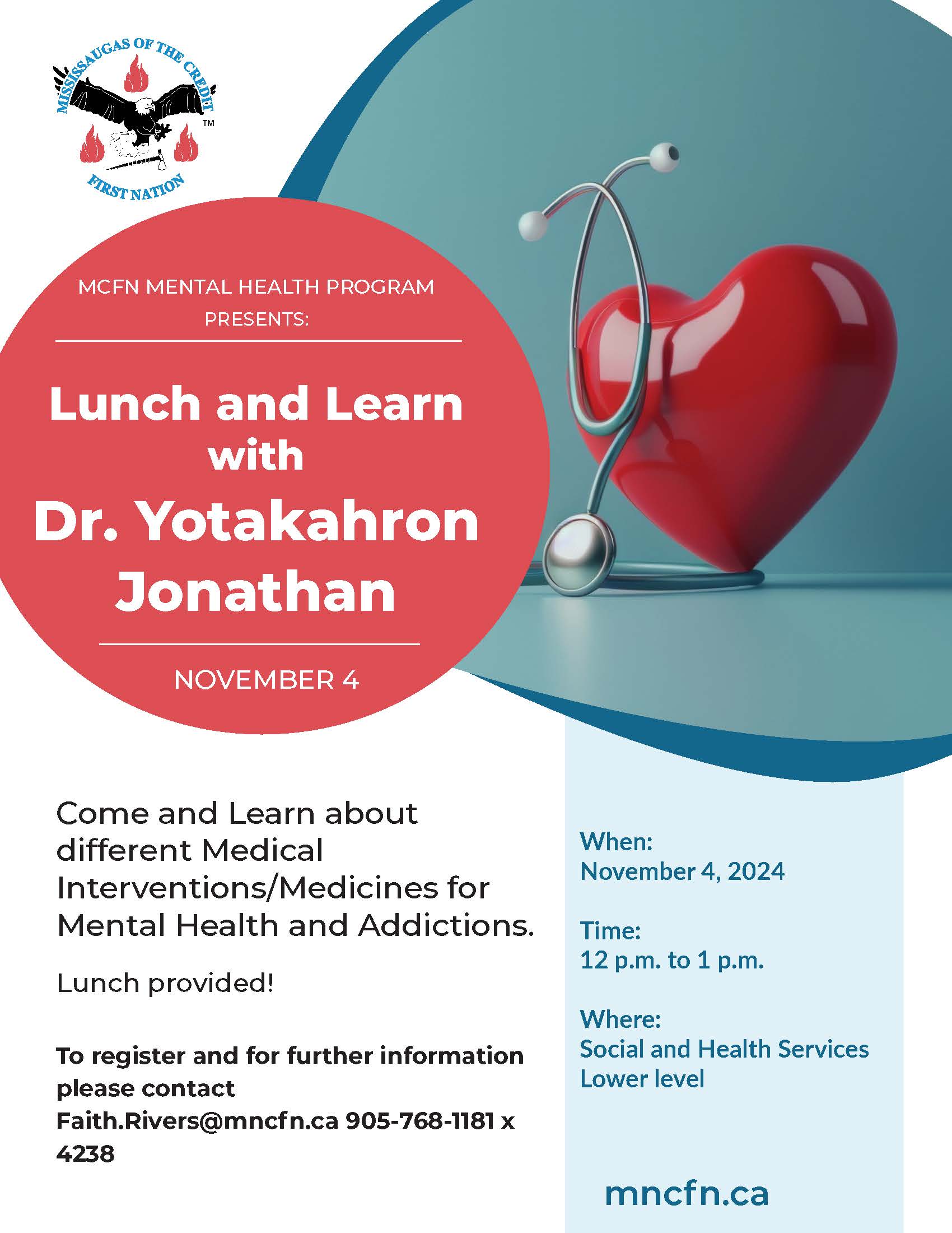 Lunch and Learn with Dr. Yotakahron Jonathan