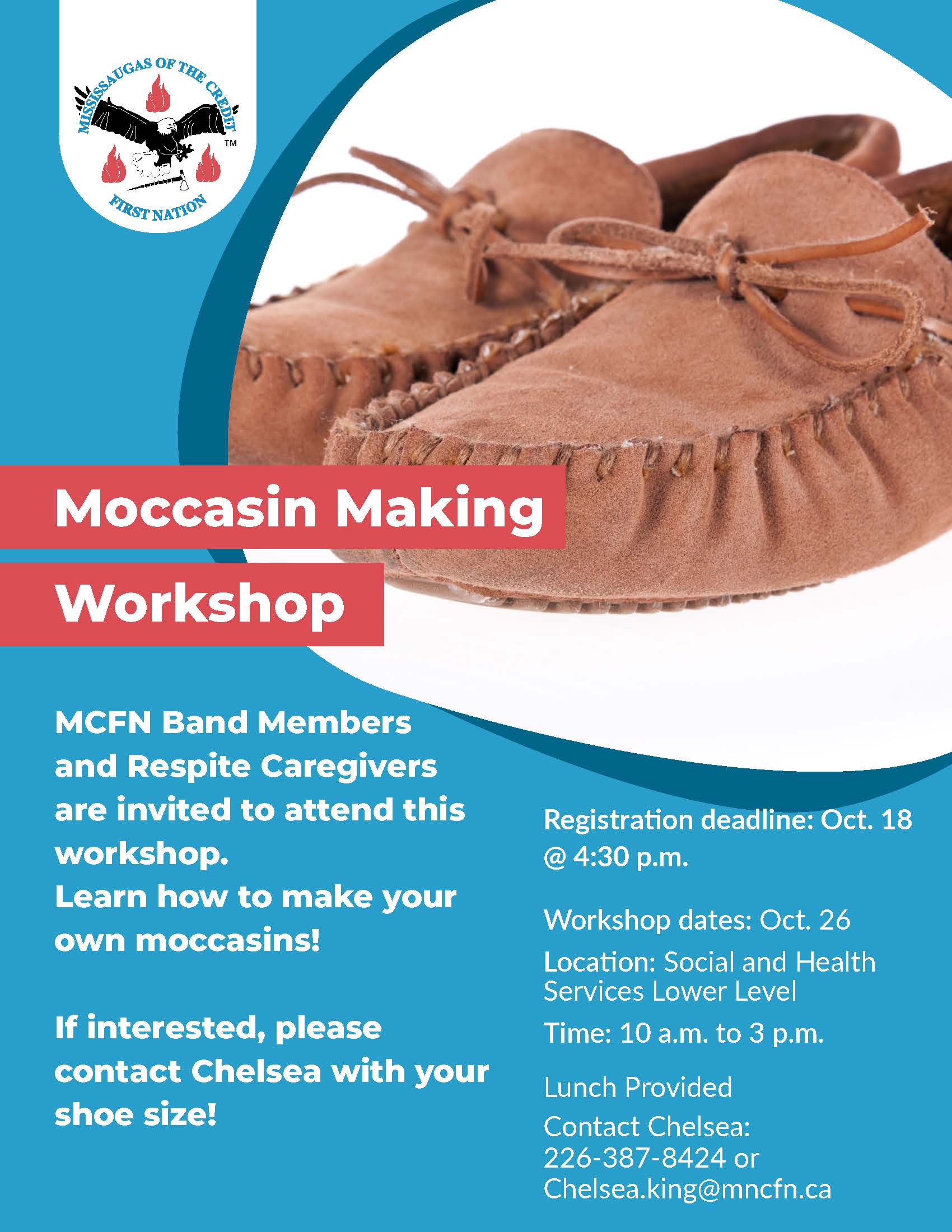 Moccasin Making Workshop