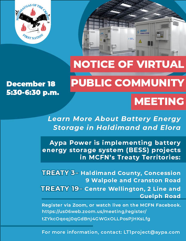 📢 Notice of Virtual Public Community Meeting