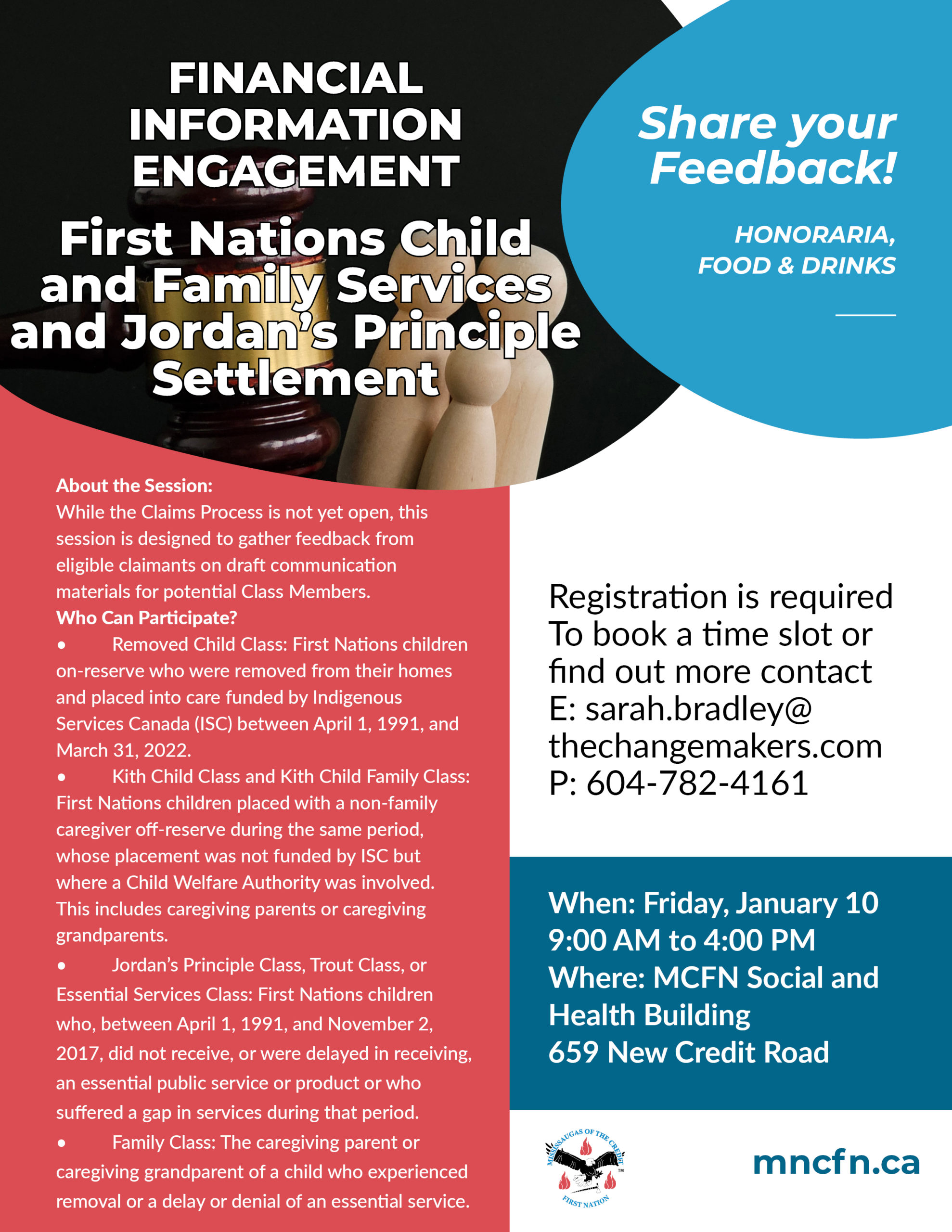 Financial information engagement: First Nations Child and Family Services and Jordan’s Principle Settlement