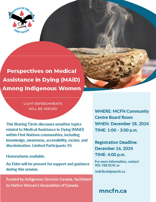 Perspectives on Medical Assistance in Dying (MAiD) Among Indigenous Women