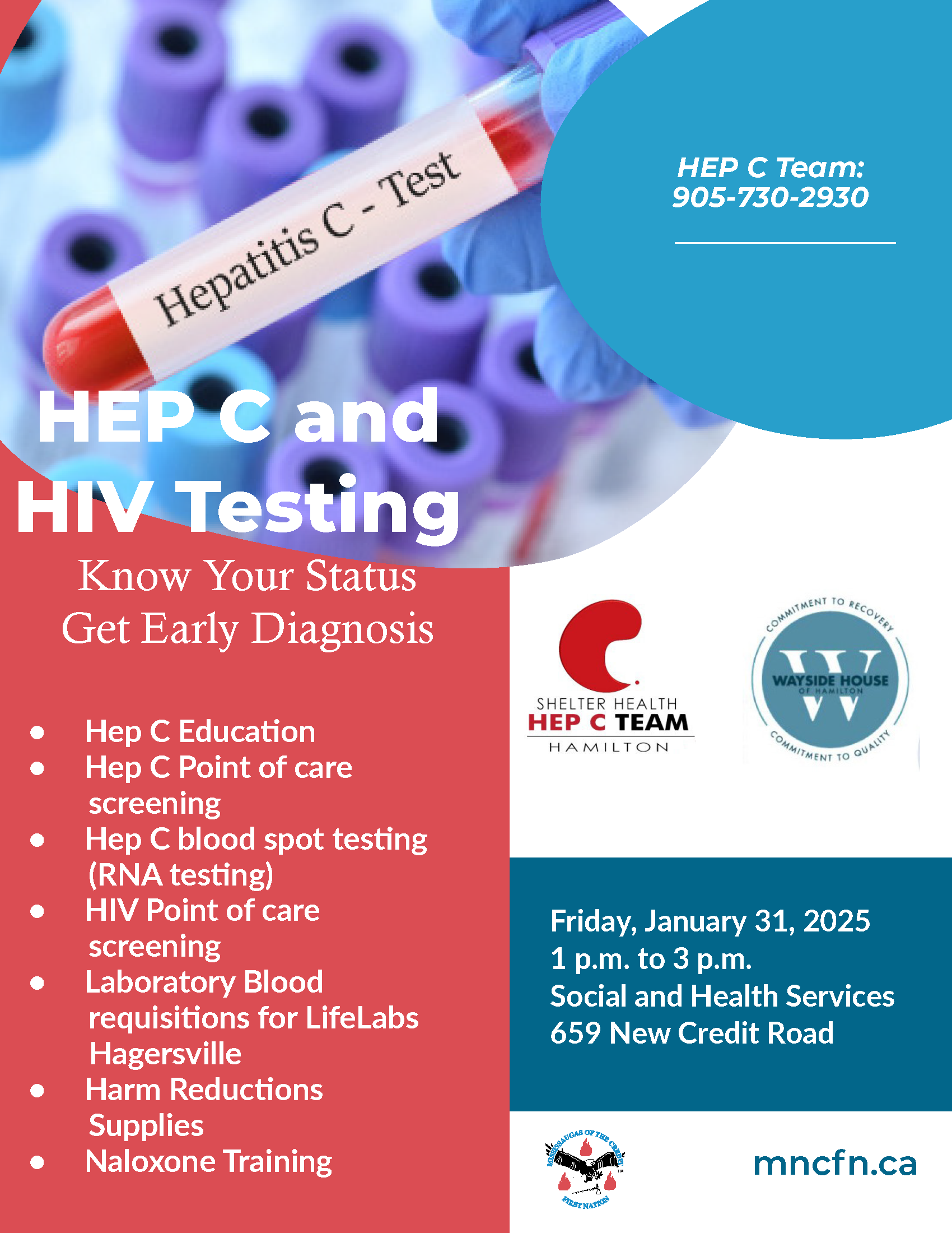 Hep C & HIV Testing