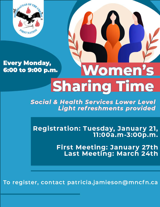 Register for Women's Sharing Time