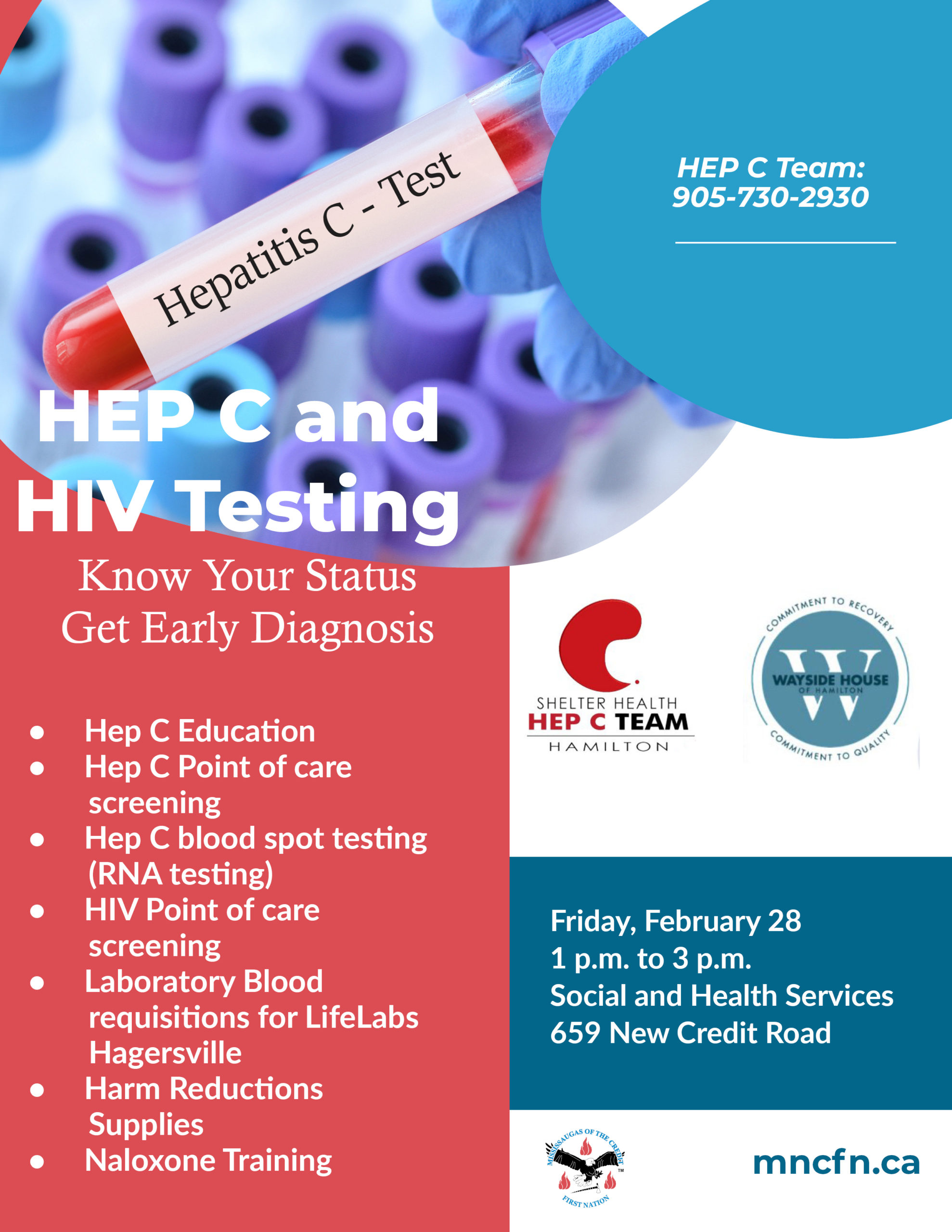 HEP C and HIV Testing and Information