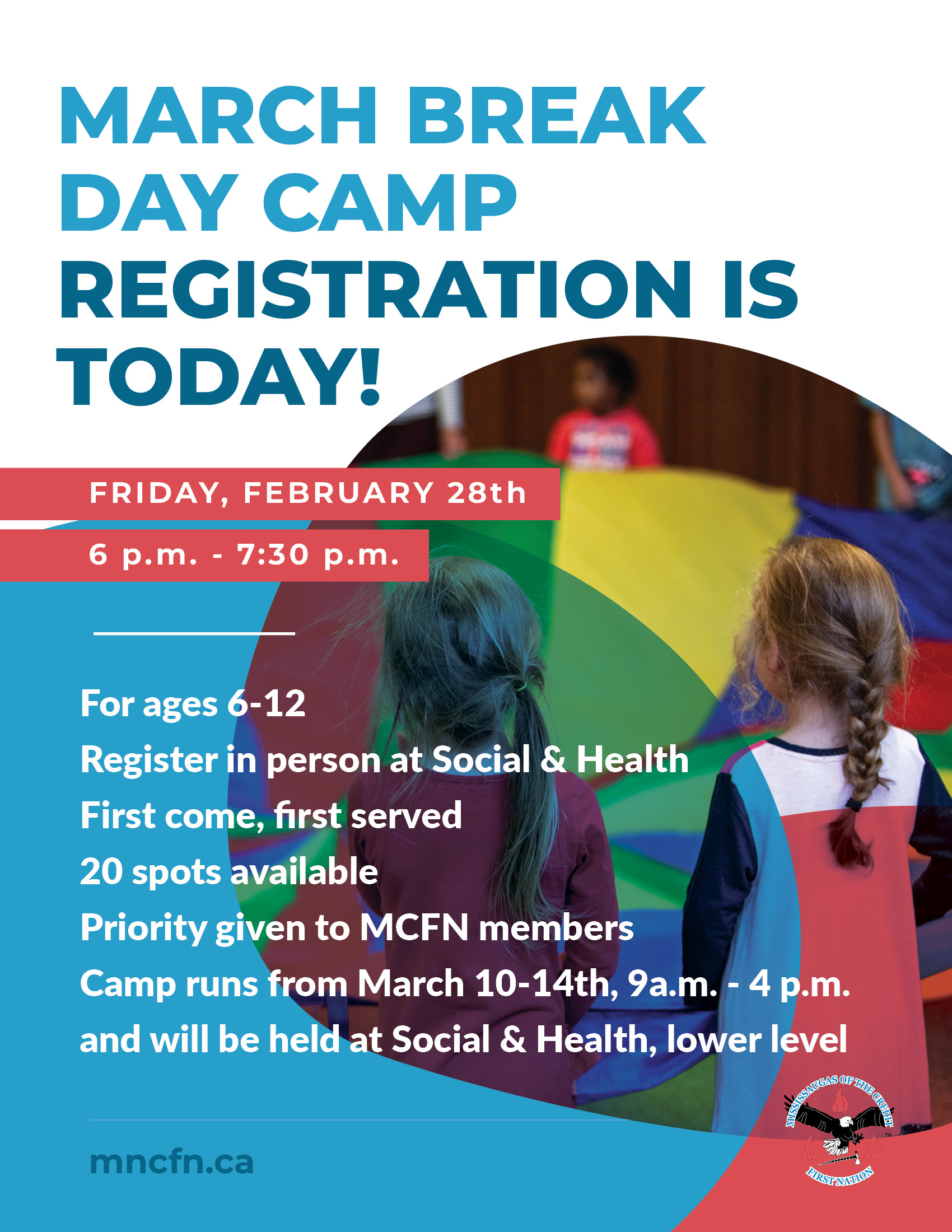 March Break Day Camp Registration is Today!