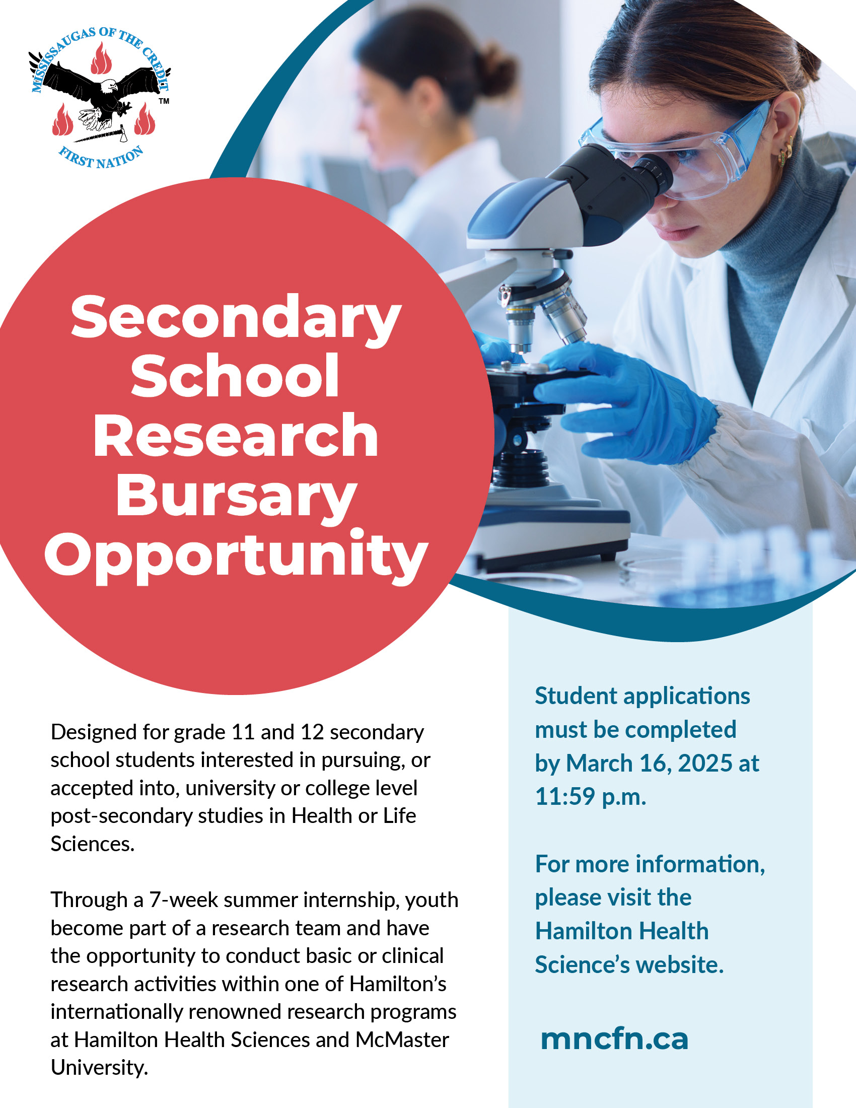 Secondary School Research Bursary Opportunity