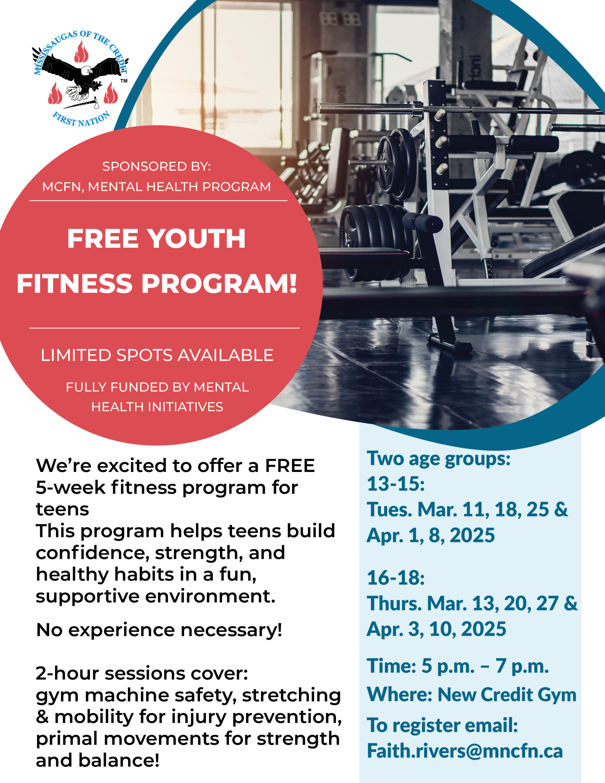 Free teen fitness program