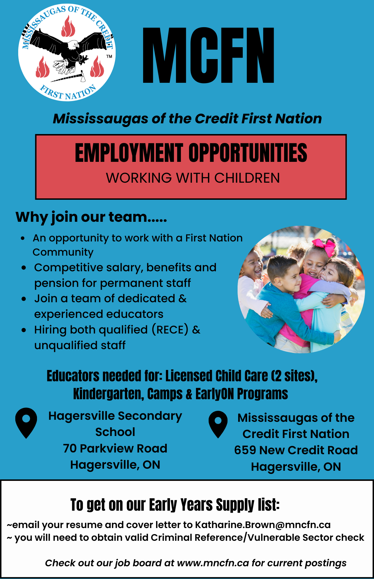 MCFN Employment Opportunities