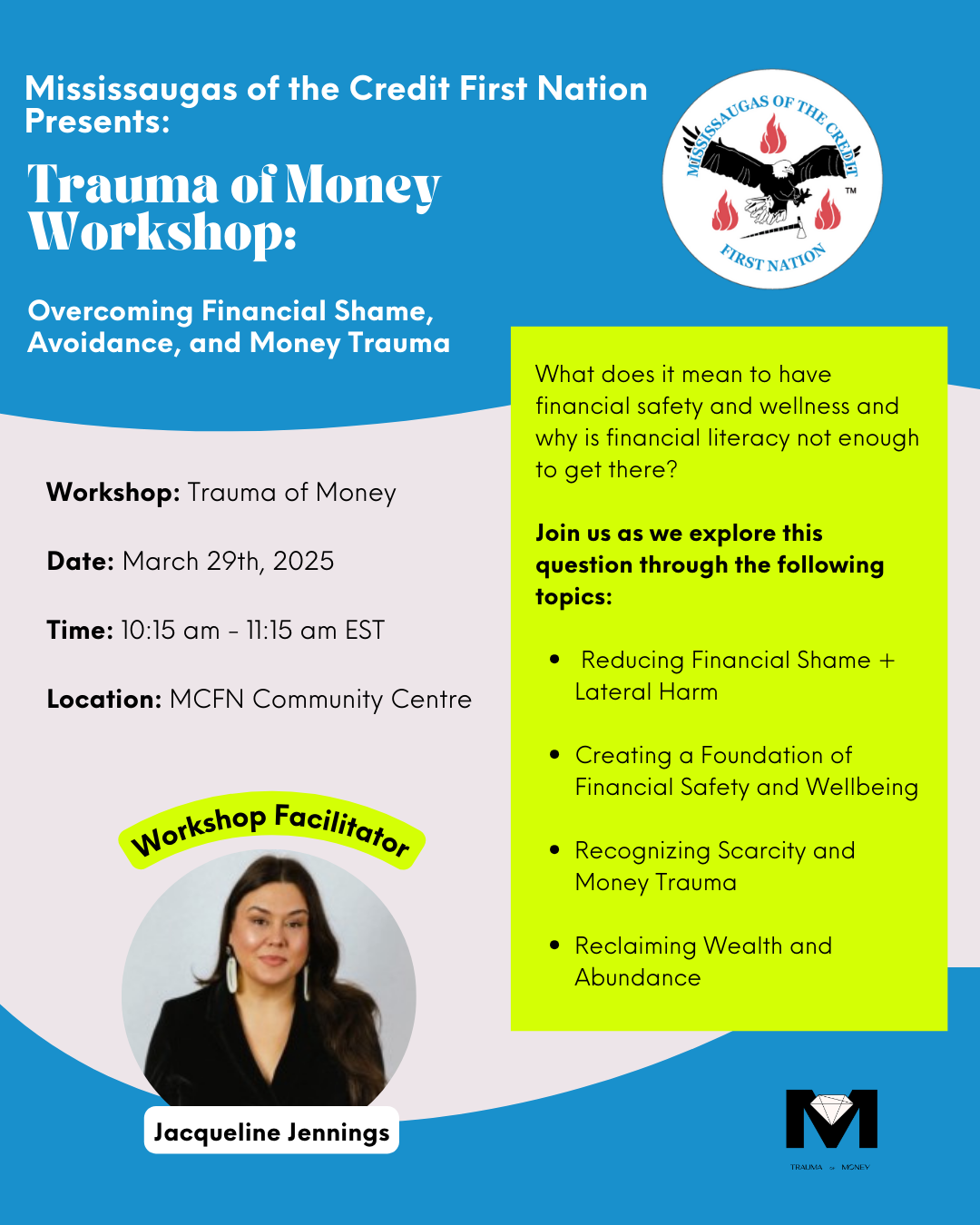 Trauma of Money Workshop: Overcoming Financial Shame, Avoidance, and Money Trauma