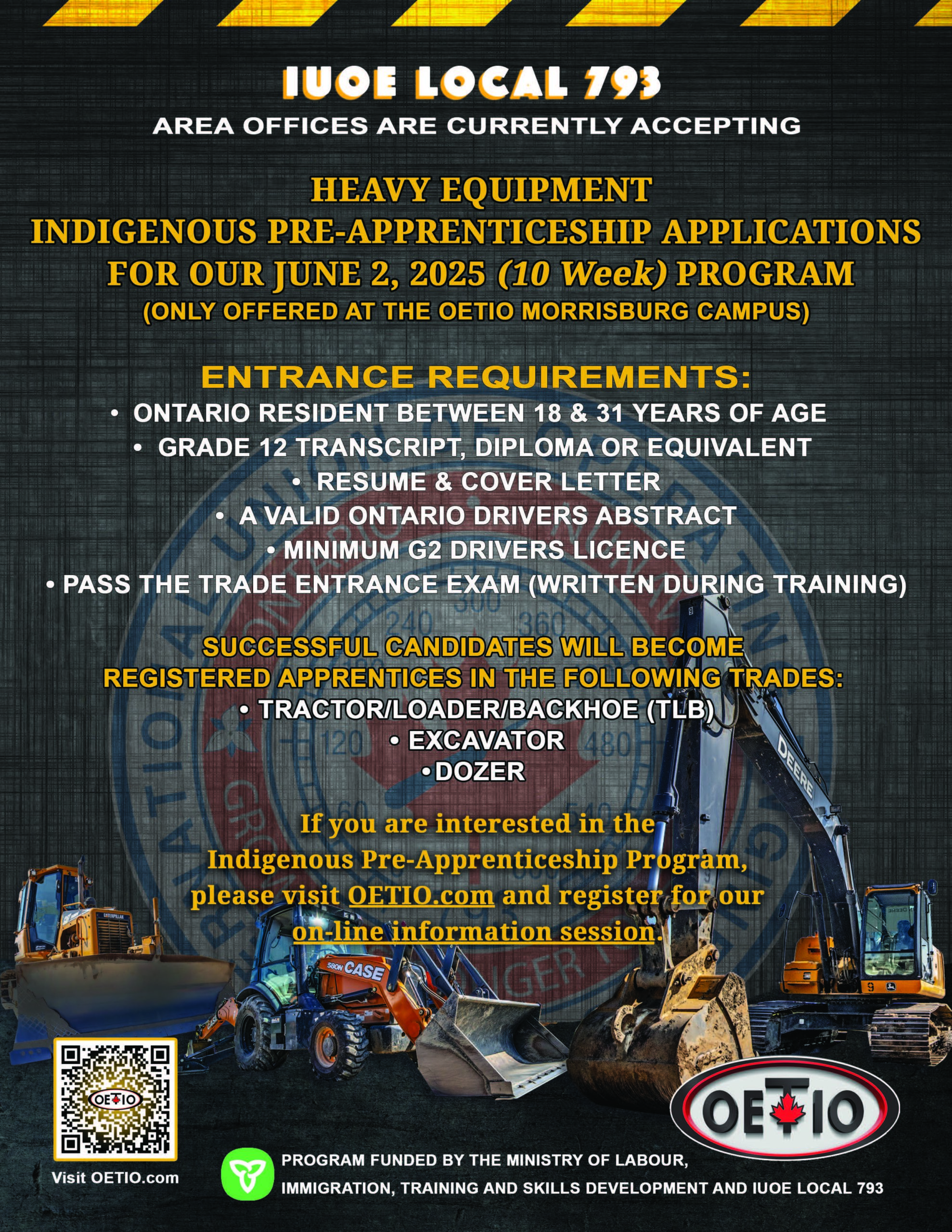 Indigenous Pre-Apprenticeship in Heavy Equipment