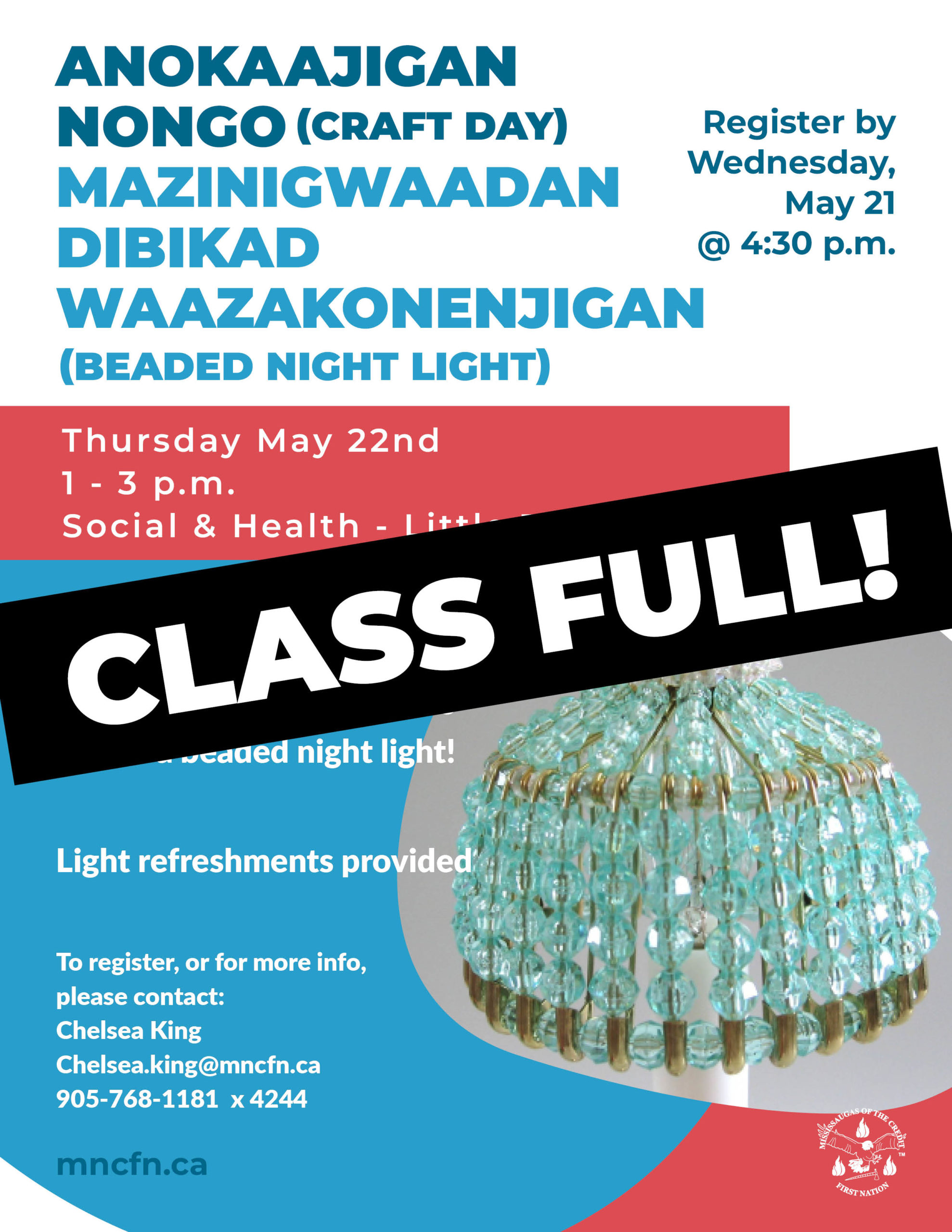 Anokaajigan Nongo (Craft Day) – Mazinigwaadan Dibikad Waazakonenjigan