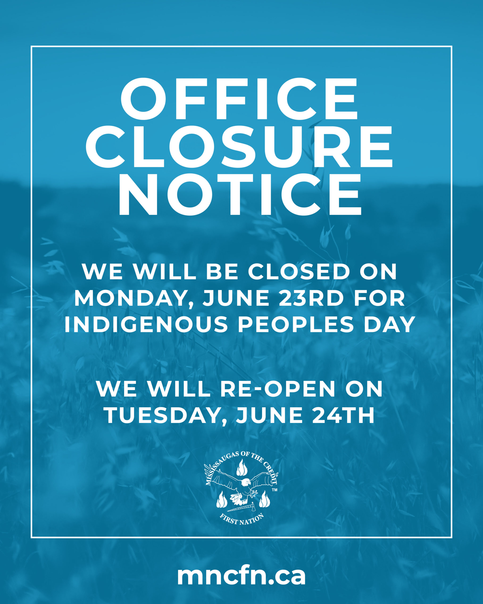 Office Closure Notice