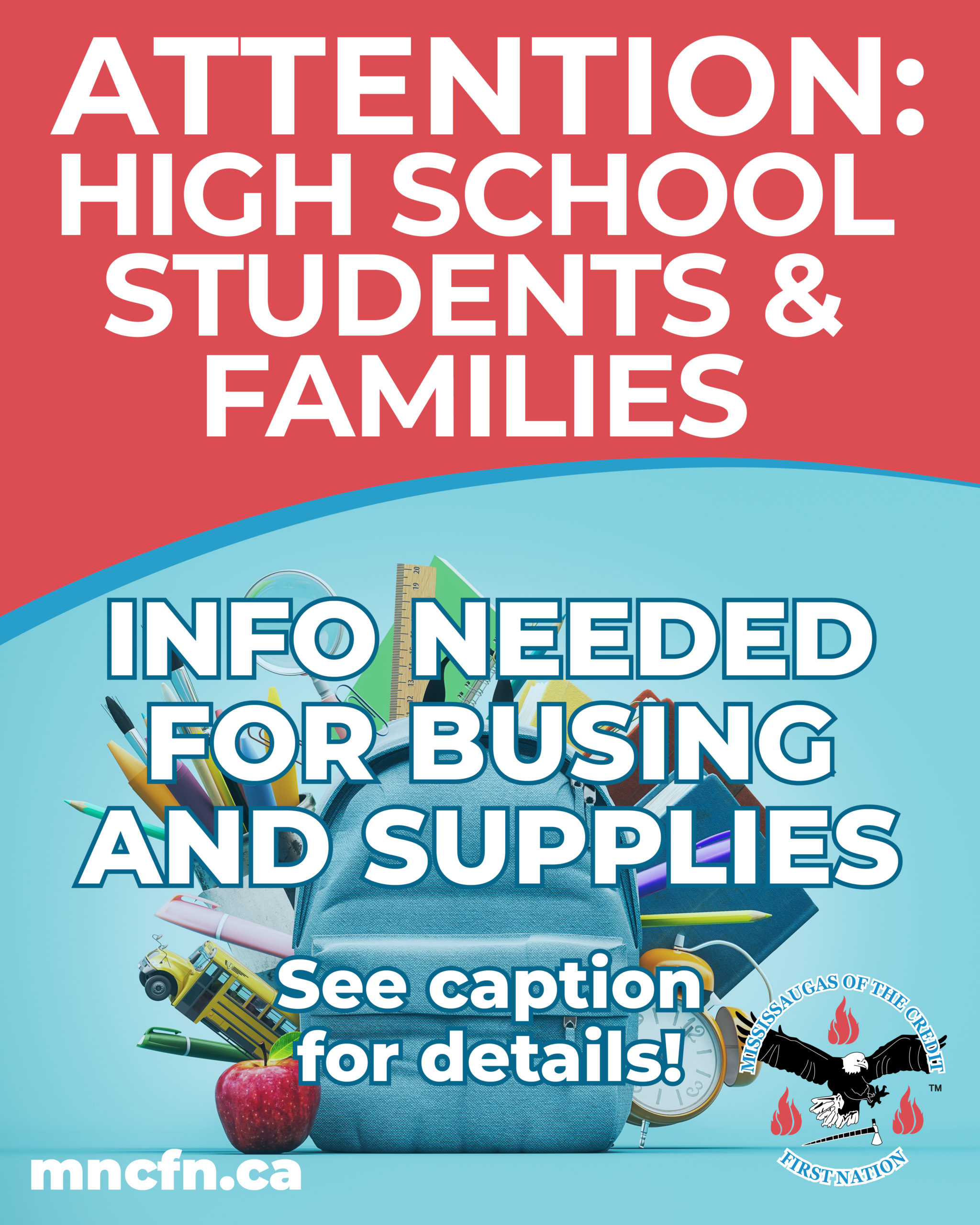 Attention High School Students & Families