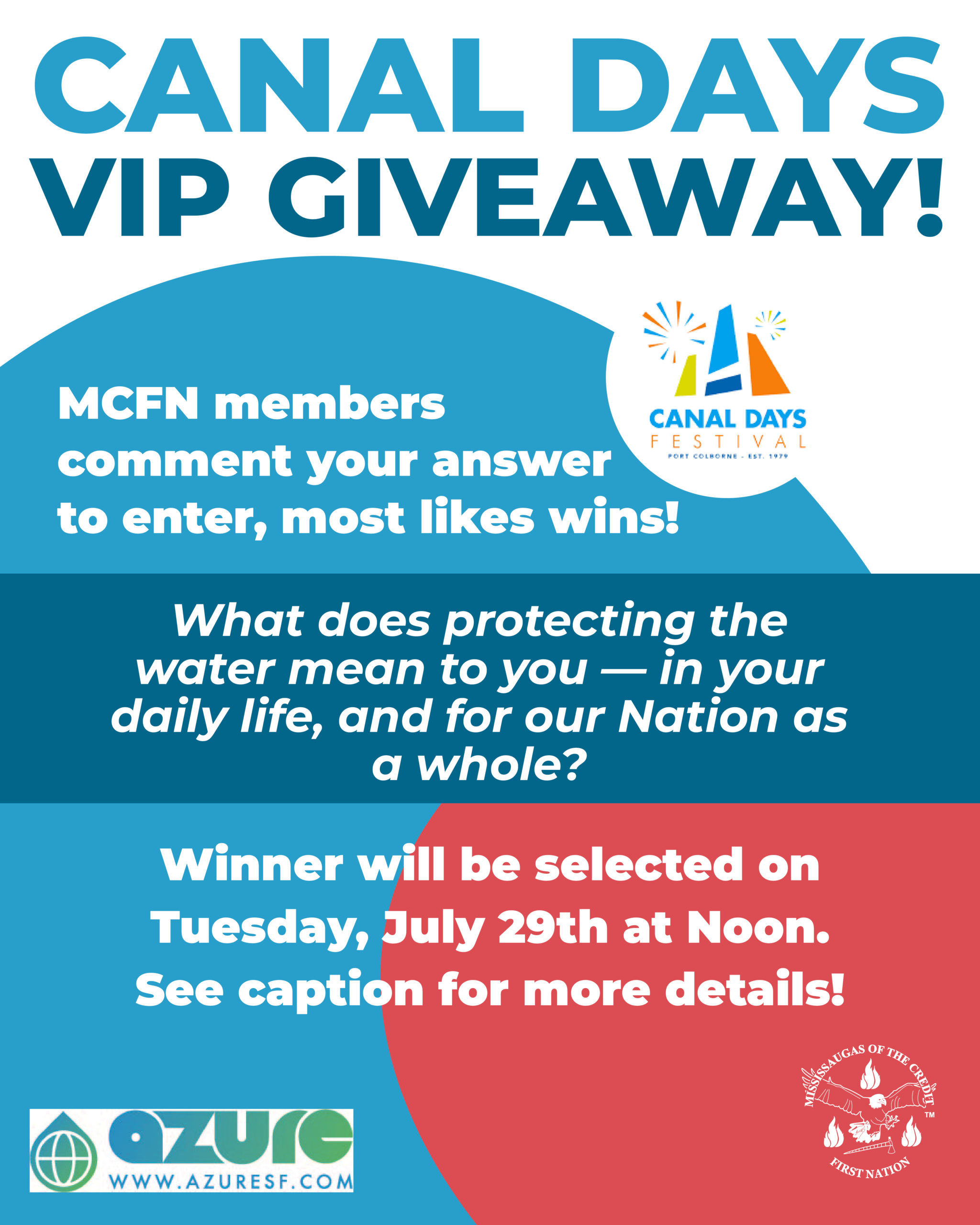 MCFN Member Giveaway: Win a VIP Canal Days Festival Experience!