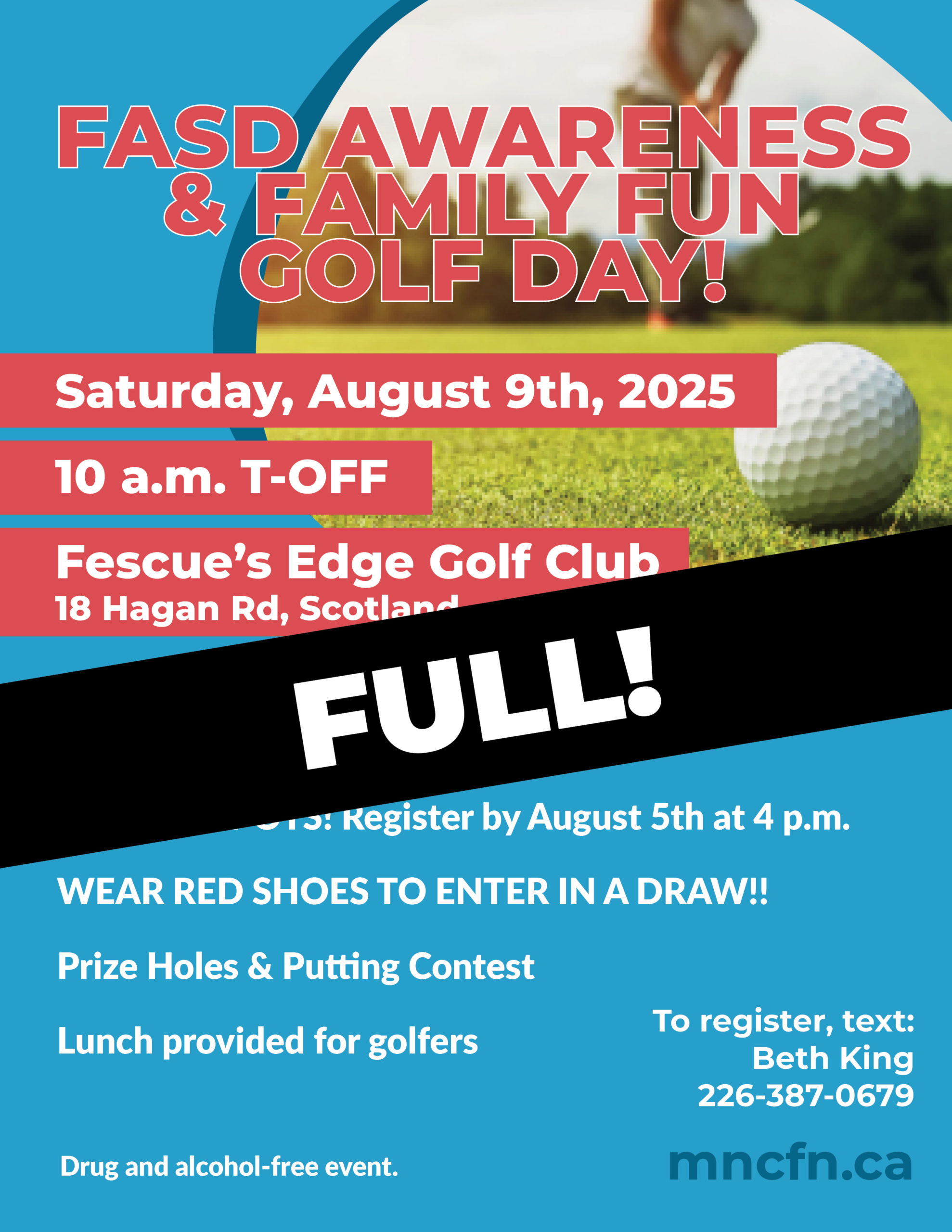 FASD Awareness & Family Fun Golf Day!