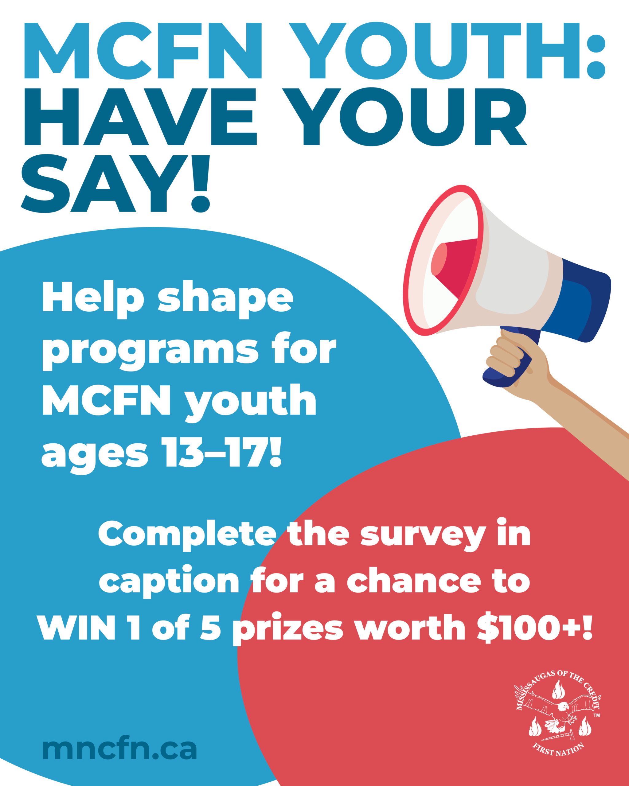 Survey Opportunity for MCFN Youth Ages 13–17!