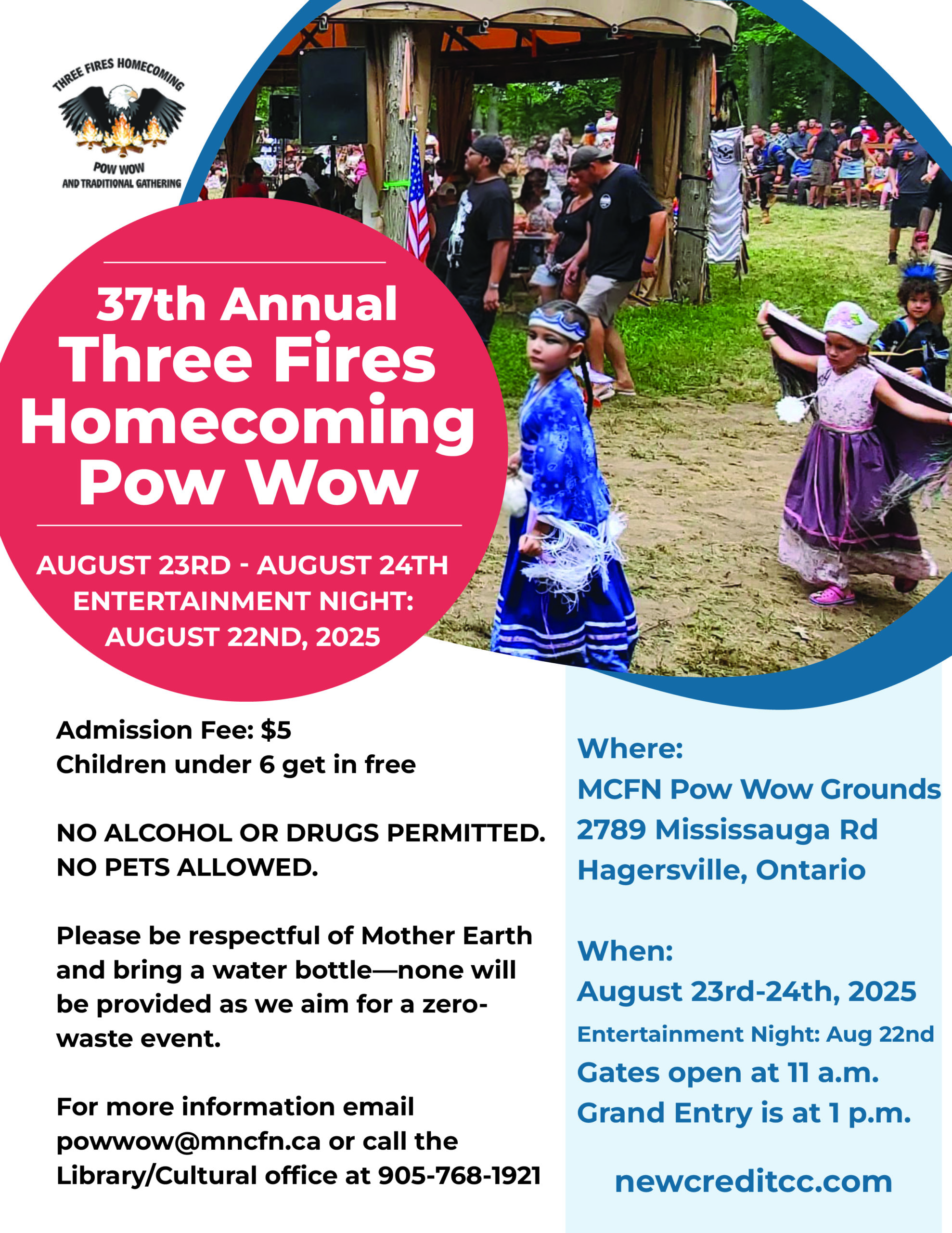 Three Fires Homecoming Pow Wow and Traditional Gathering