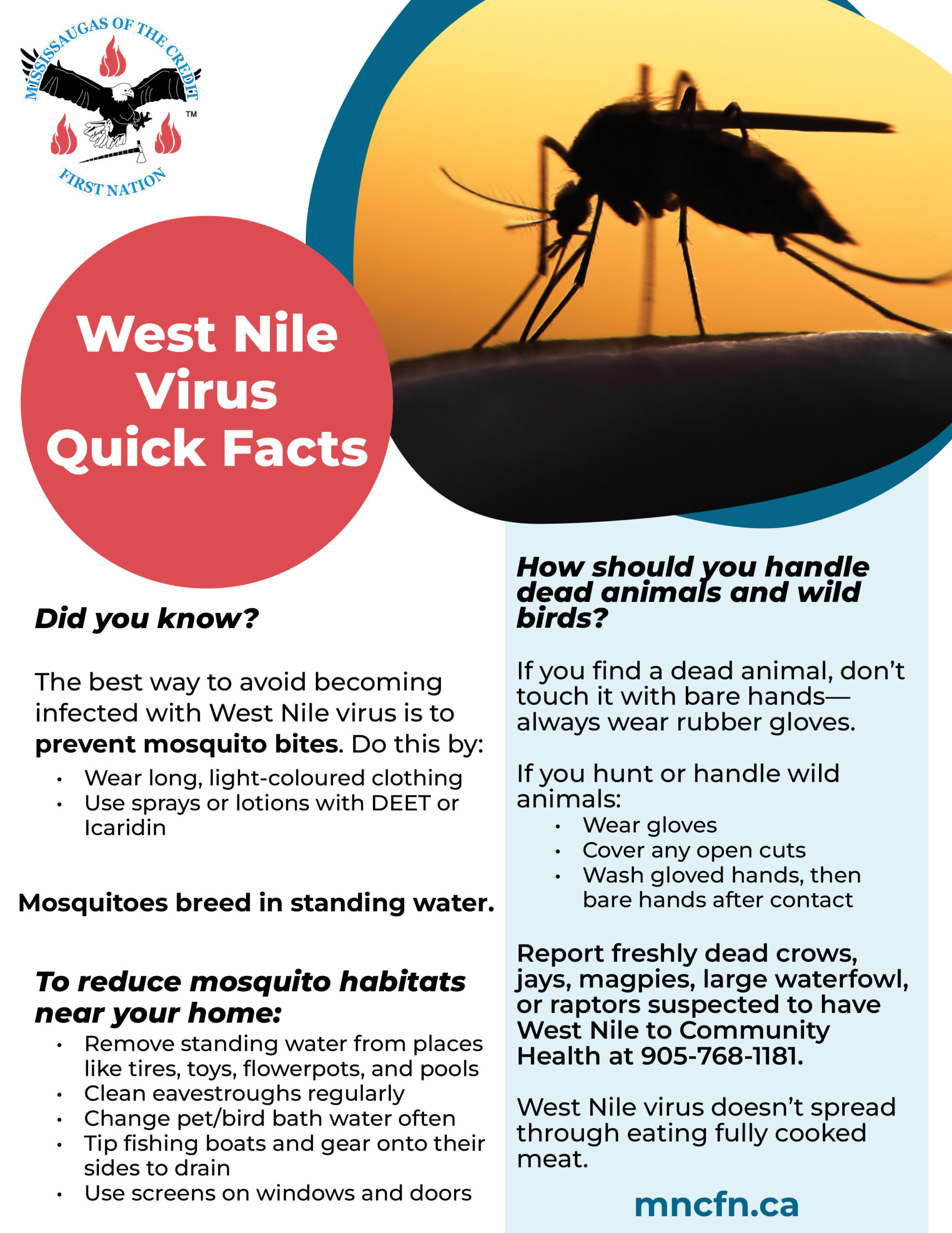 Protect Yourself from West Nile Virus!