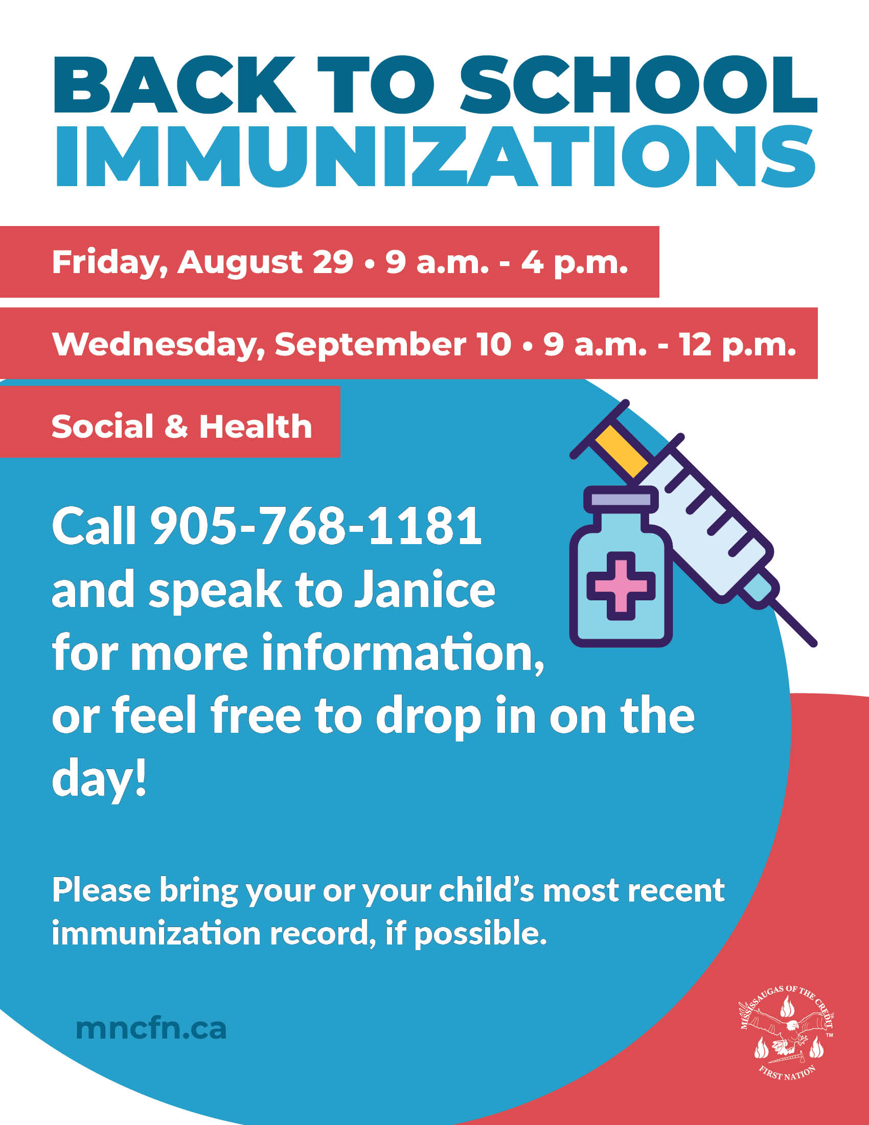 Back-to-School Immunizations!