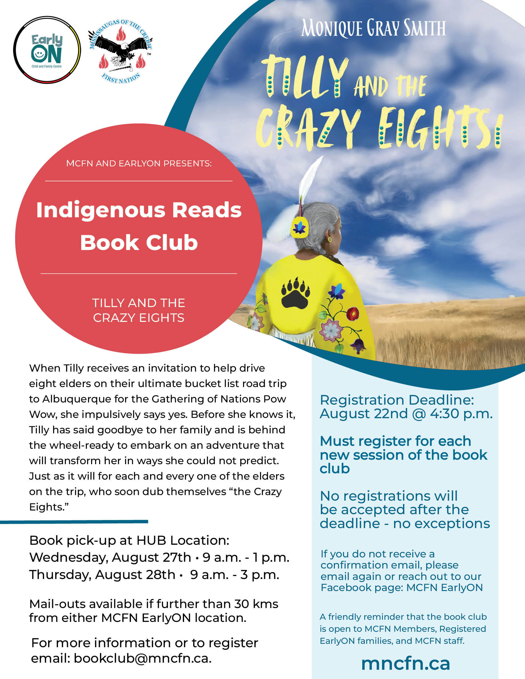 Indigenous Reads August 2025 – Tilly and the Crazy Eights by Monique Gray Smith