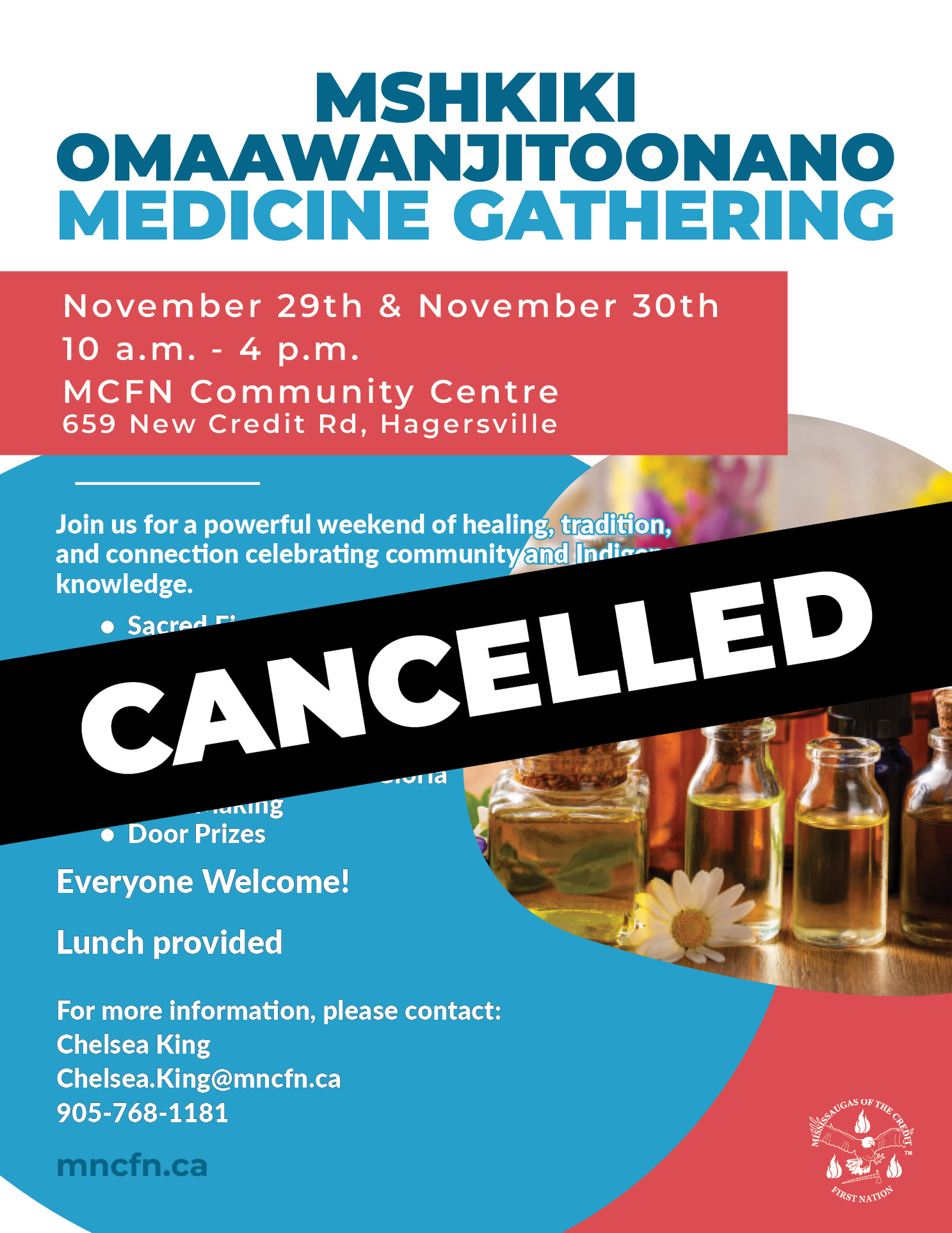 CANCELLED Mshkiki Omaawanjitoonano – Medicine Gathering