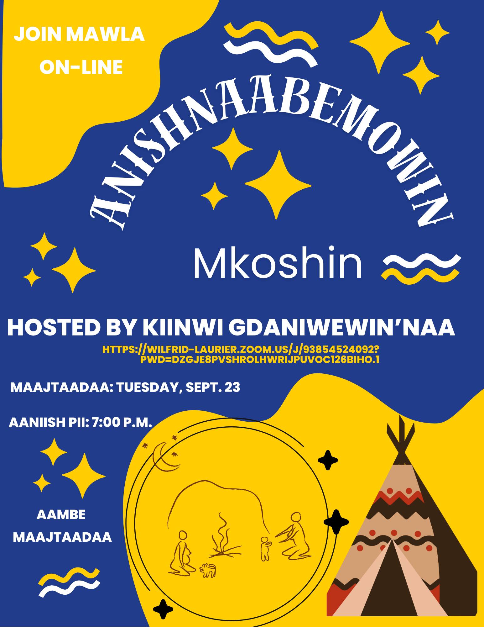 Anishnaabemowin Classes with Mawla