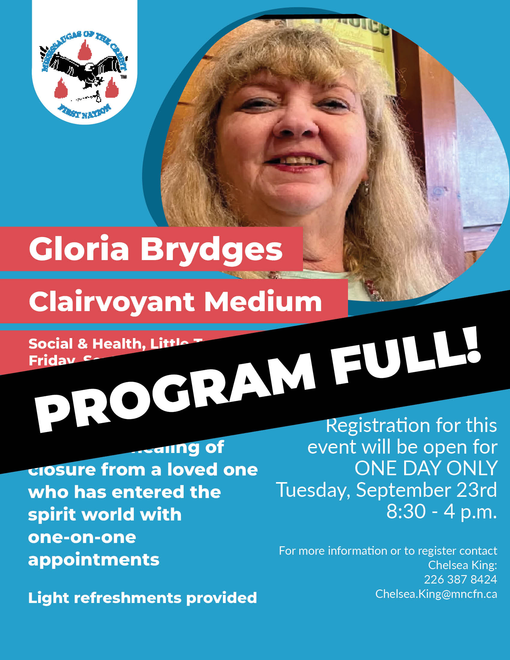 Clairvoyant Medium Gloria Brydges