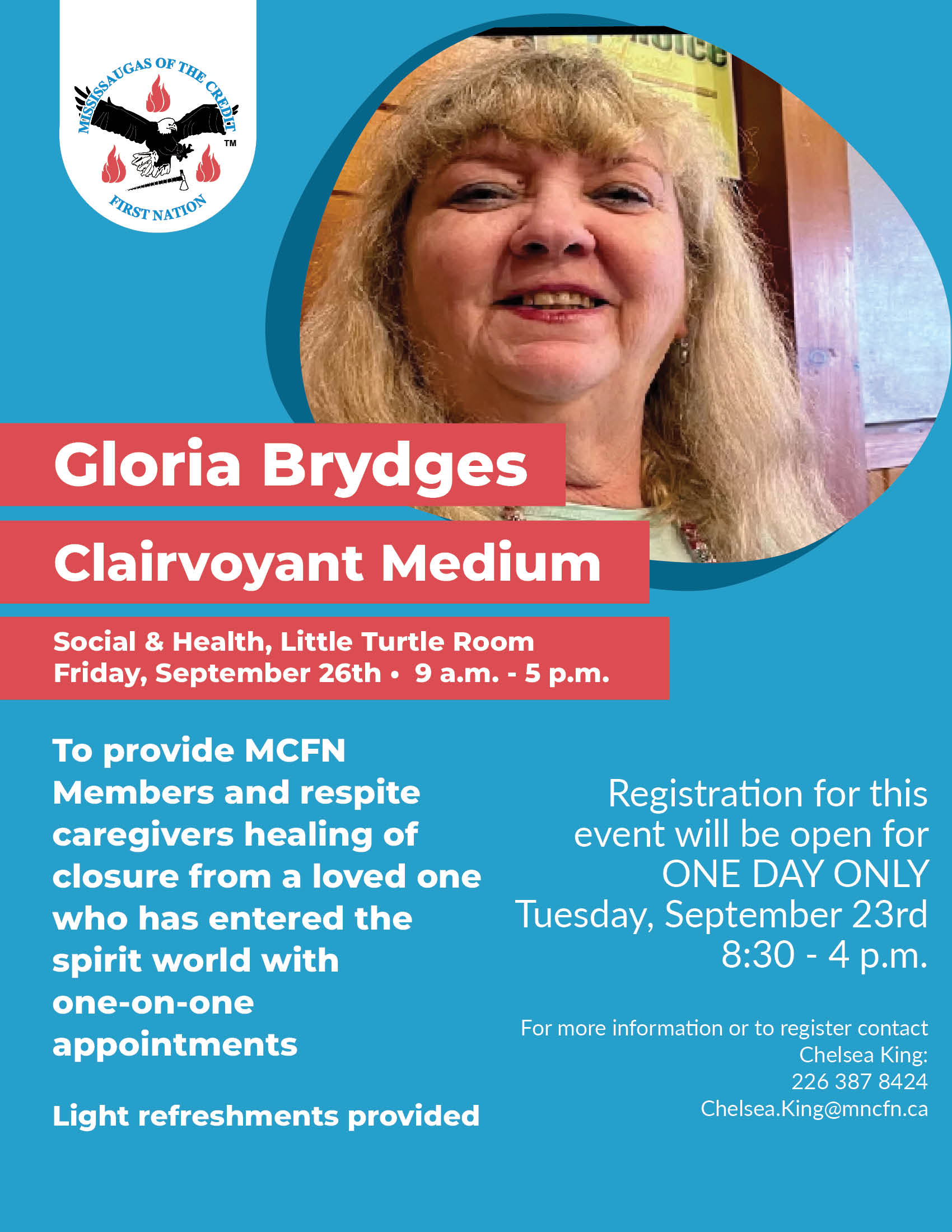 Clairvoyant Medium Gloria Brydges