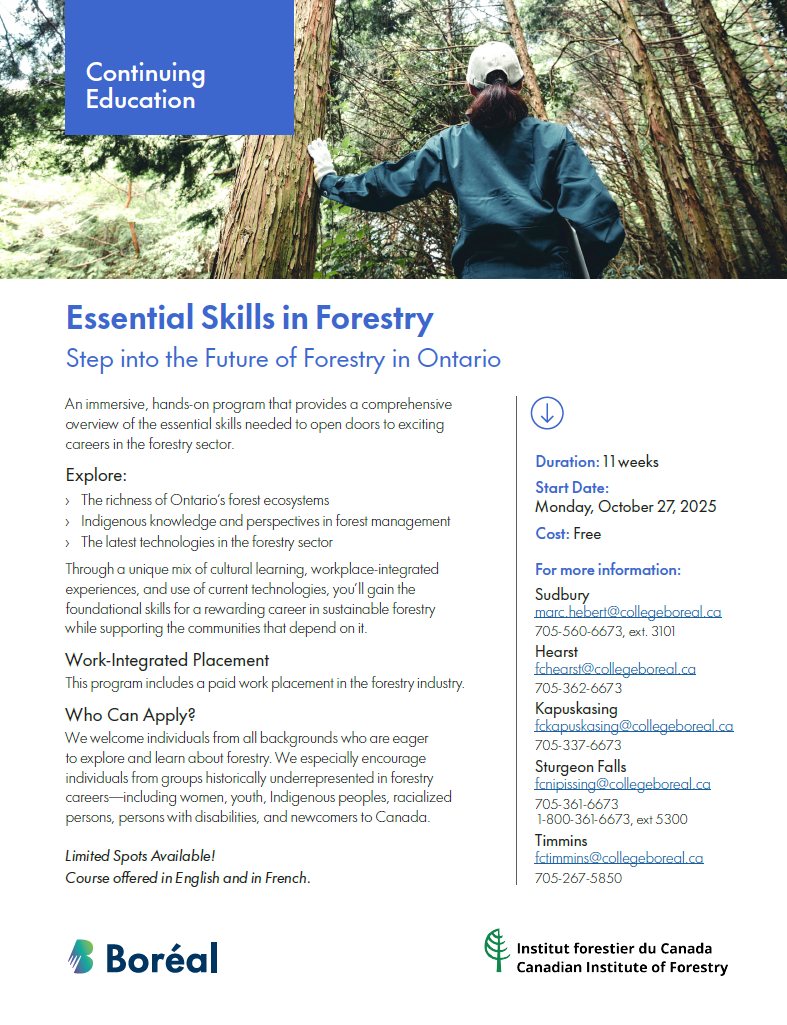 Essential Skills in Forestry Training