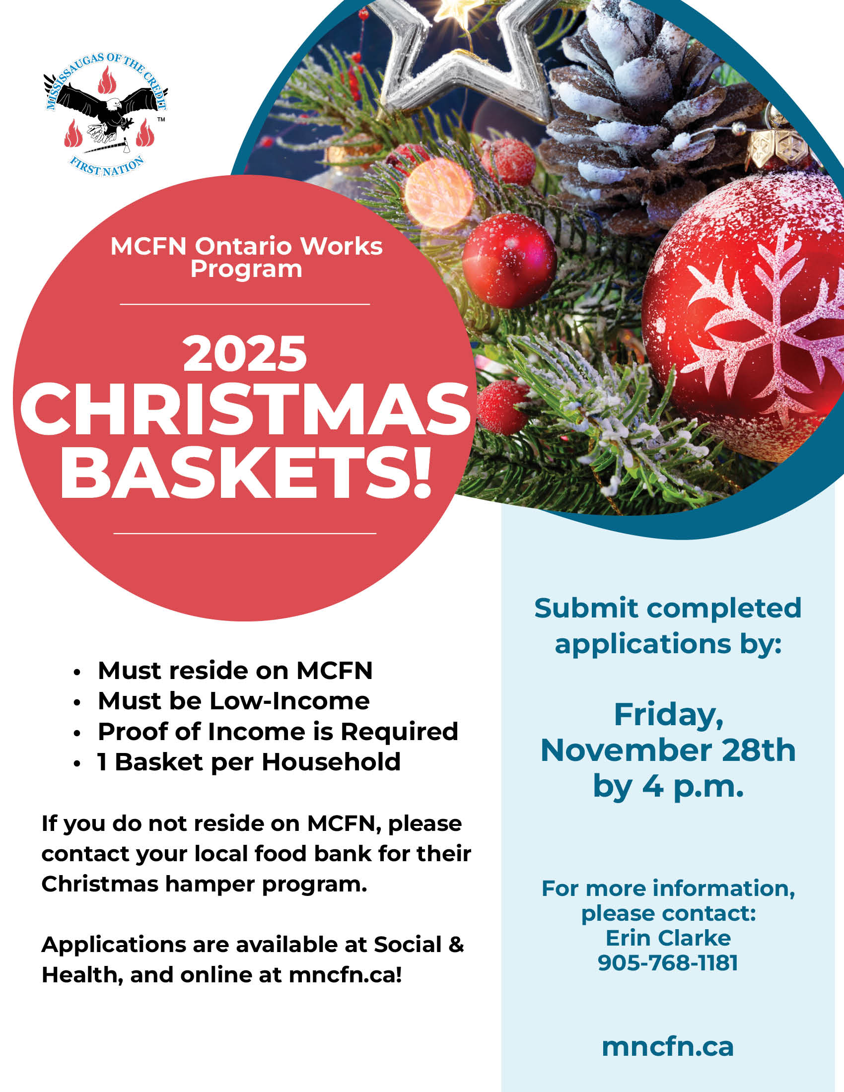 MCFN 2025 Christmas Baskets