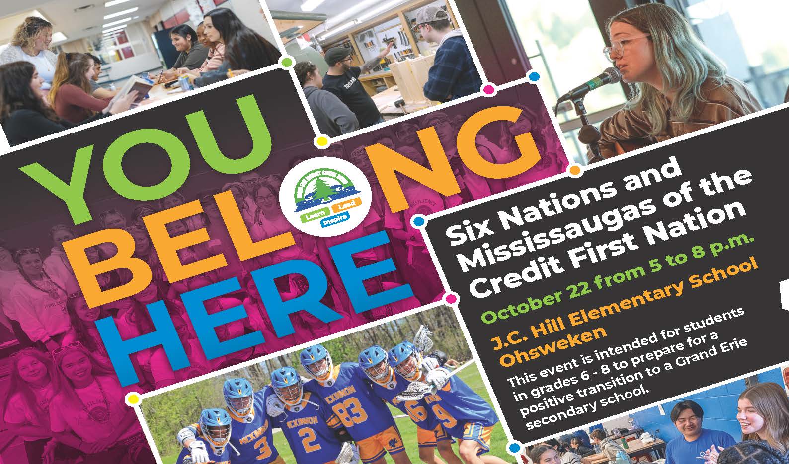 You Belong Here: Transition to Secondary Event