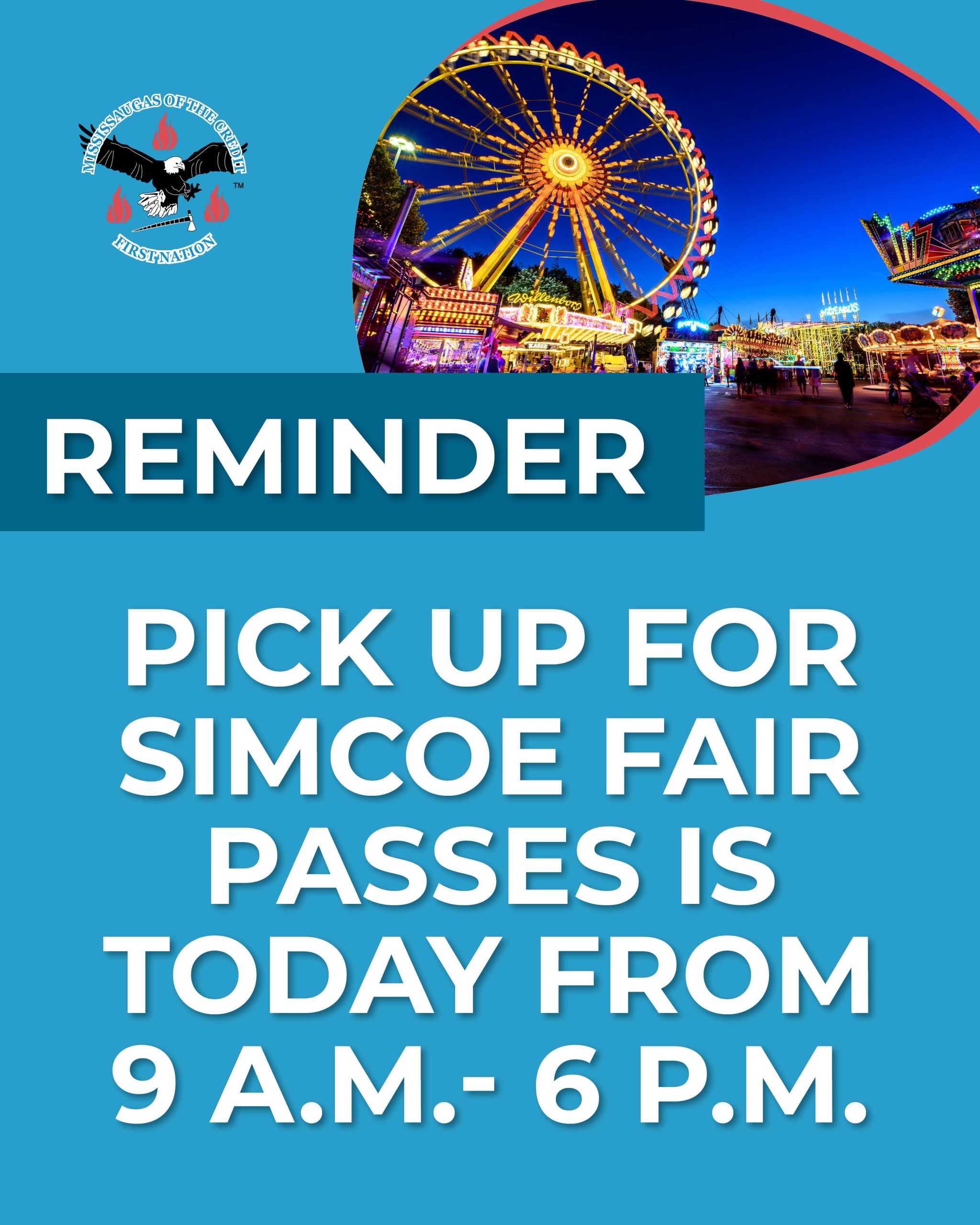 REMINDER: Ride-All-Day Pass Pickup is TODAY! 